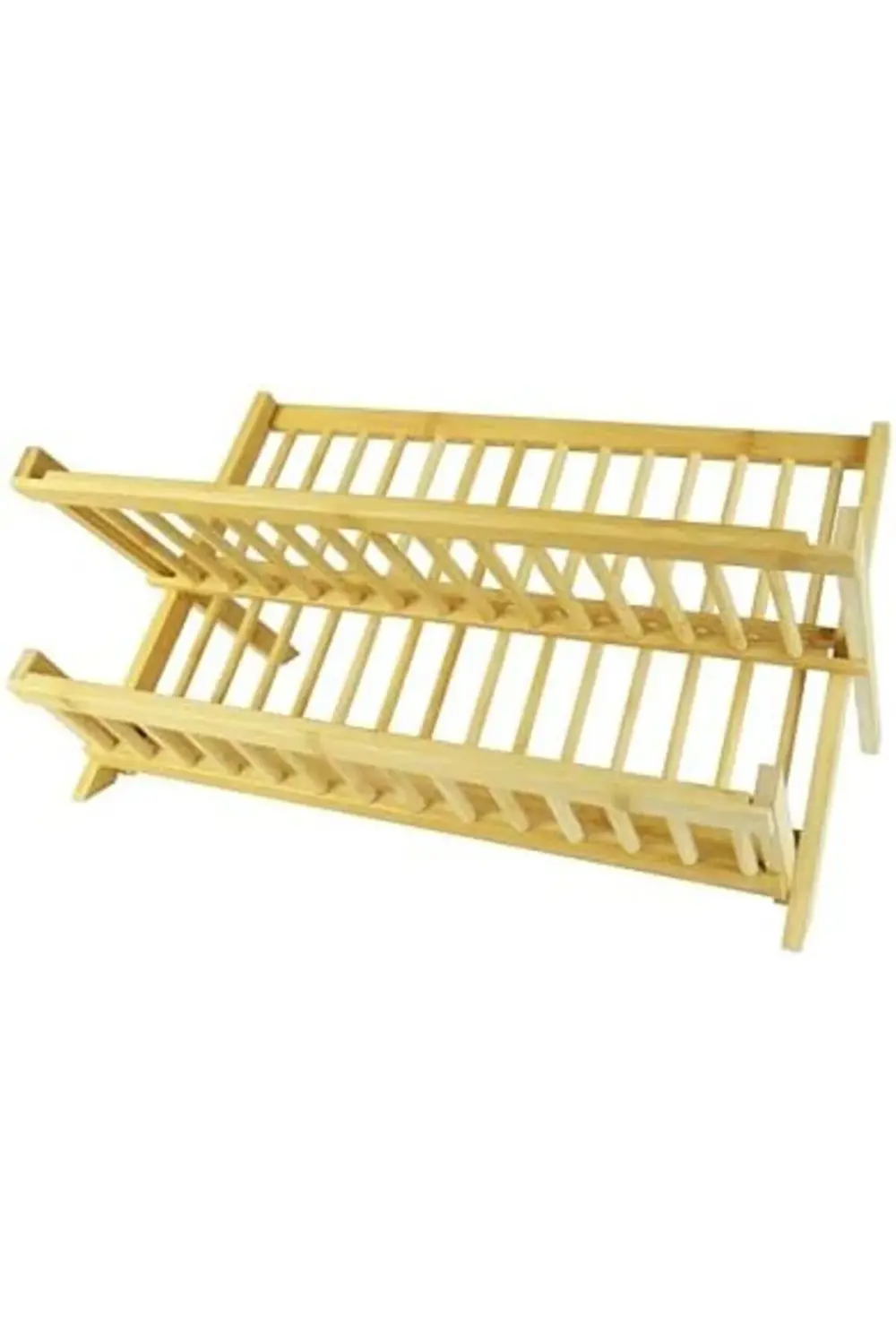 PRStoRe Kitchen Serisi Bambu Katlanabilir Tabaklık - Bulaşıklık 4