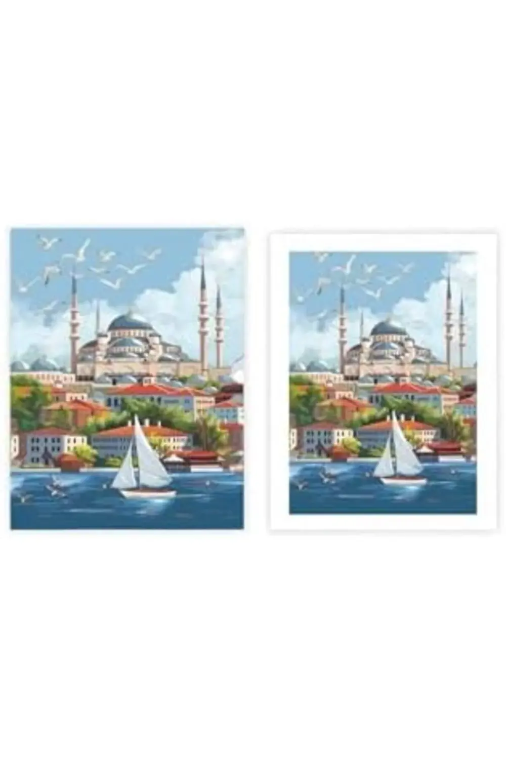PRStoRe Kucaklaşan Şehir, A4 Poster (GGK-PS004) StorePR 1063348
