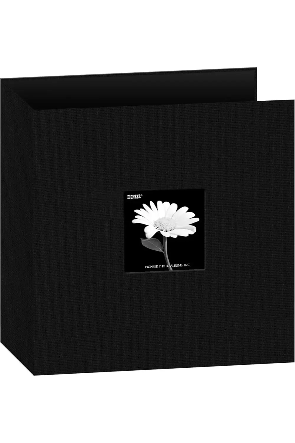 PRStoRe Photo Albums 3-Ring Fabric 8.5"X11"-Black -T811CBF-BK Sto