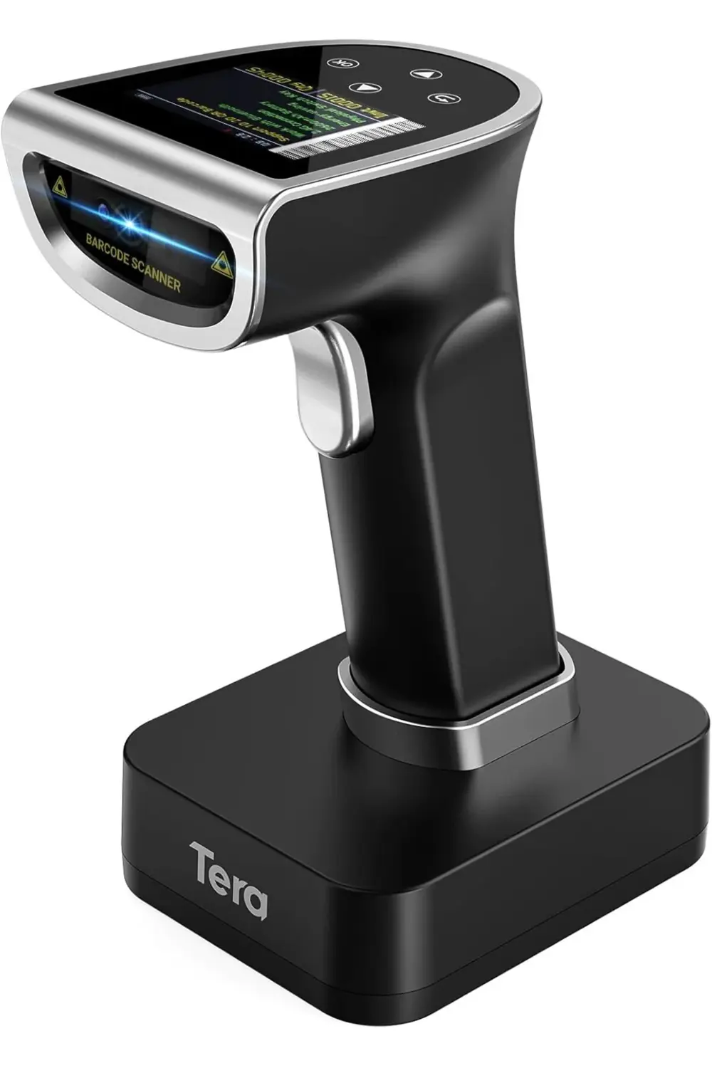 PRStoRe Pro 1D 2D QR Barkod Tarayıcı Kablosuz: Dijital Ayar Ekran