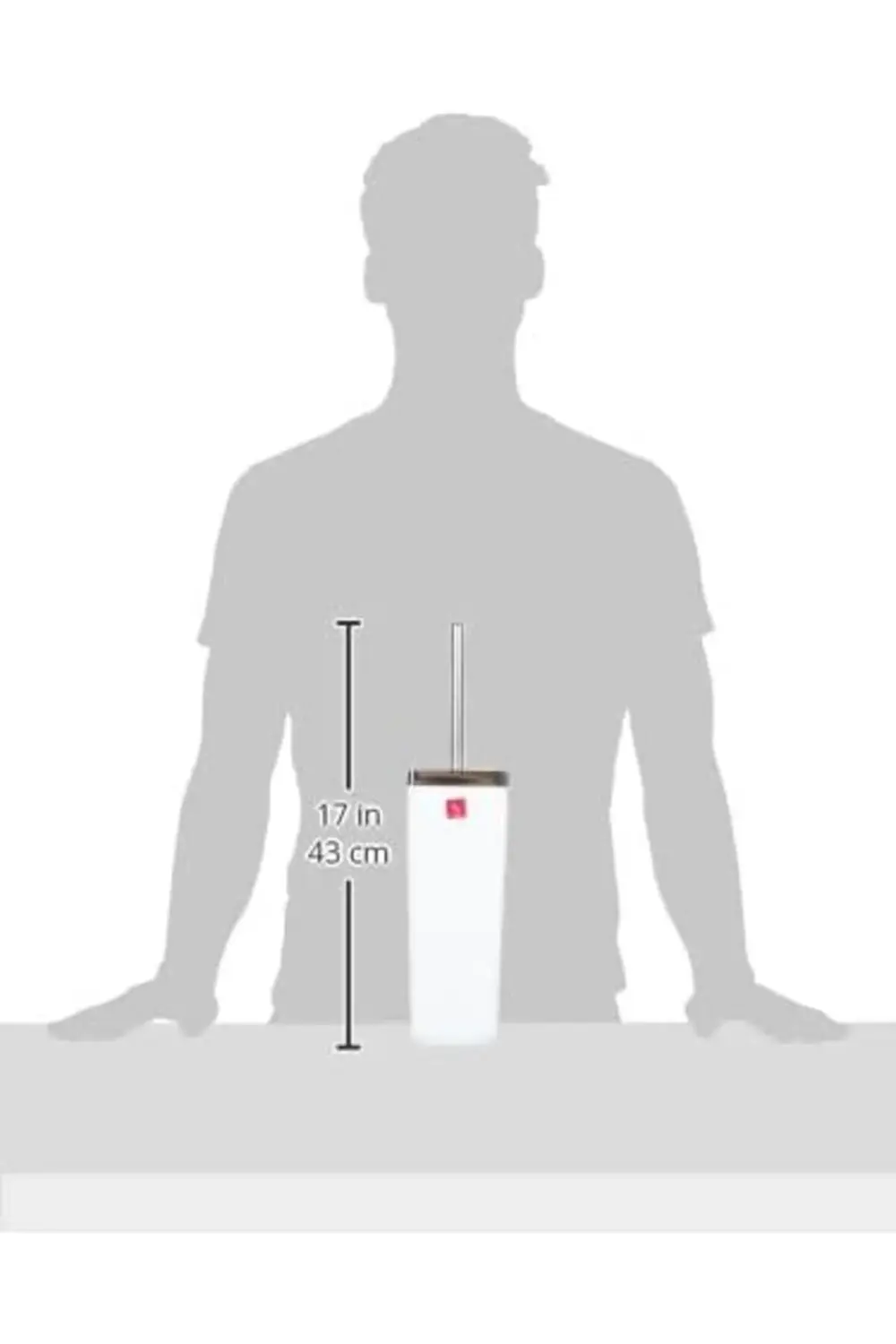 PRStoRe Toskana Tuvalet Fırçası-Beyaz M-SA04-01 StorePR 1063348