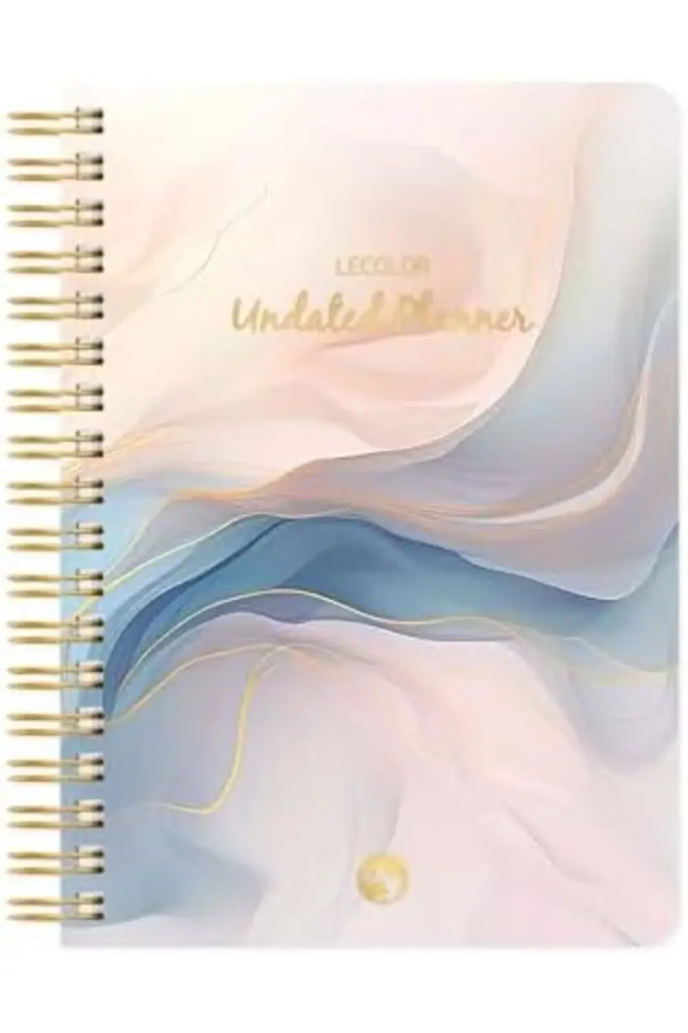 PrStorex Color Süresiz Planlayıcı Spiralli Ajanda Defter Marble 1