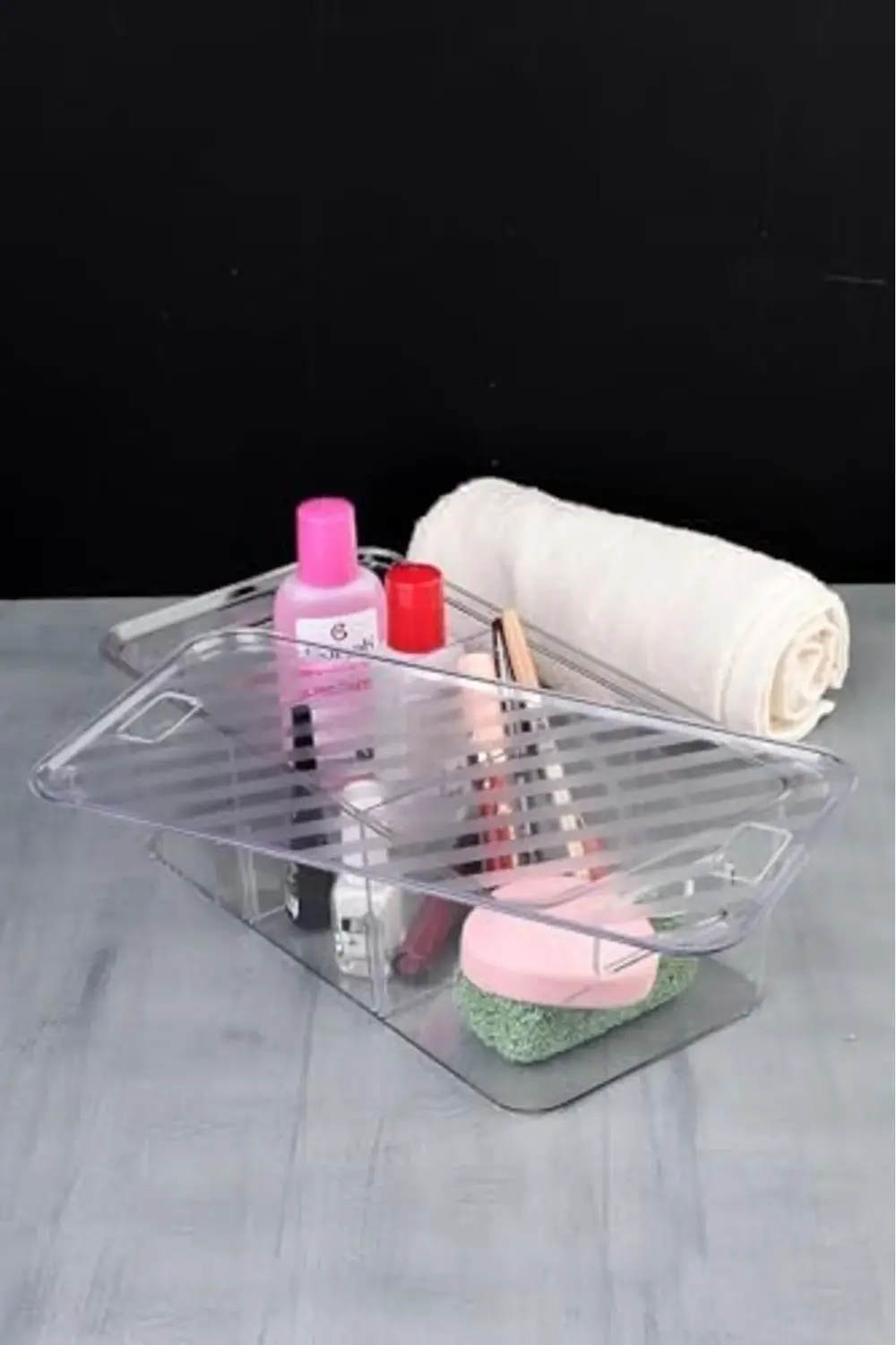 PrStorex Tasarım 4 Parça Banyo Aksesuar Seti modern hafif lüks yı