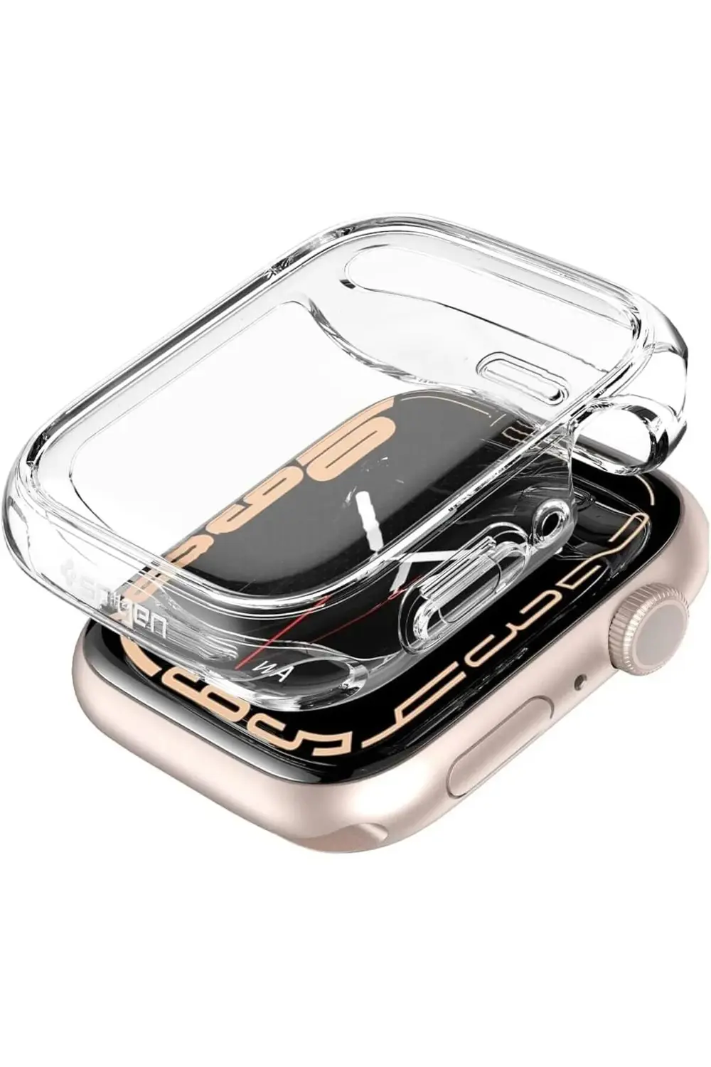 PrStorex Watch 41mm (Seri 9/8/7) Kılıf Ultra Hybrid Crystal Clear