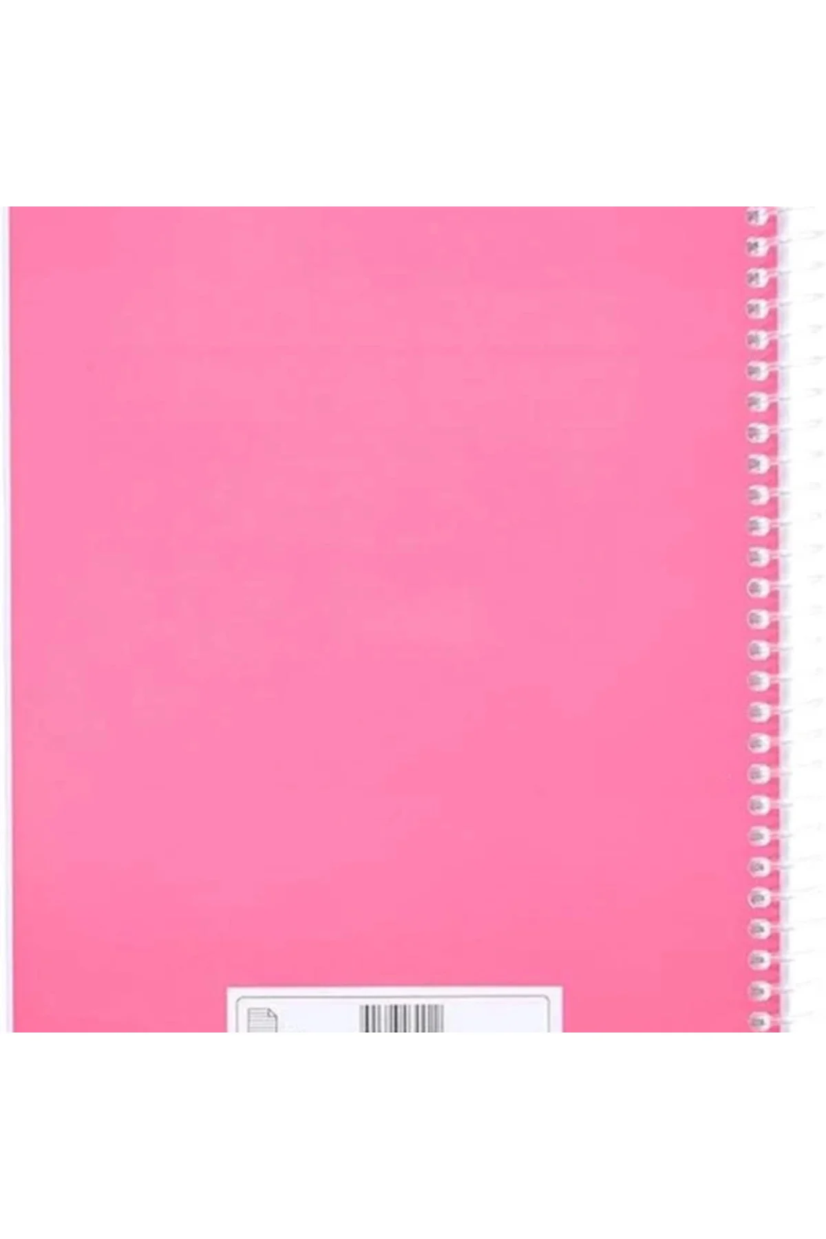 Pruva A4 Pet Spiralli Karton Kapaklı Defter 144 Yaprak Çizgili Fuşya