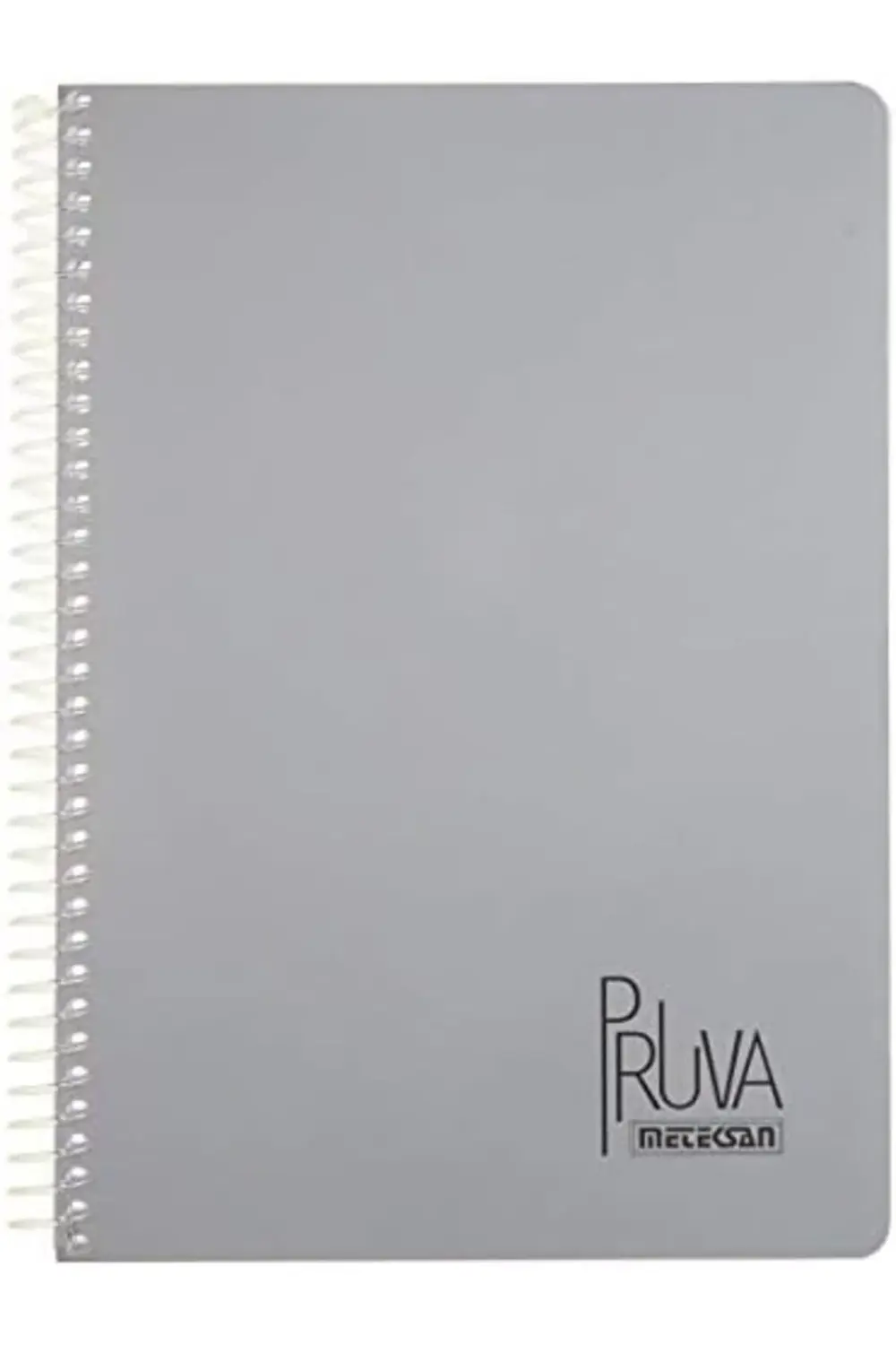 Pruva A4 Pet Spiralli Karton Kapaklı Defter 144 Yaprak - Astarlı