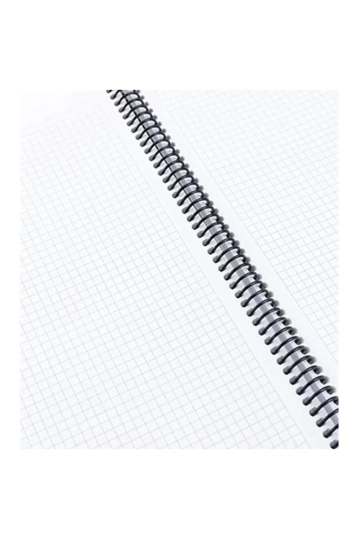 Pruva Ofis Serisi, A4 120 Yaprak Kareli Karton Kapaklı Pet Spiralli Defter, Bej