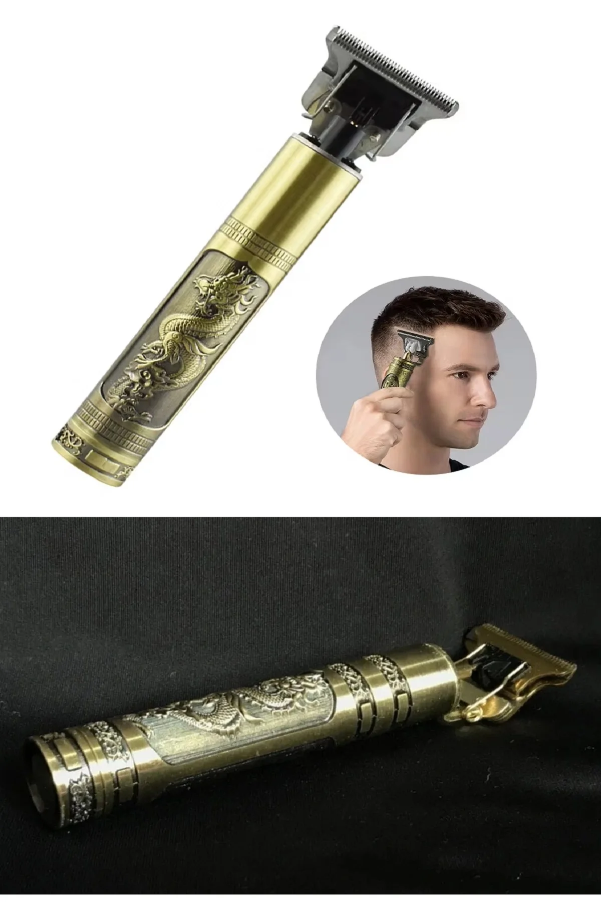 Ps-033 Çelik Kasa Profesyonel T-bıçak Saç Sakal Ense Ve Çizim Tıraş Makinesi Ps-033 Çelik Kasa Profesyonel T-bıçak Saç Sakal Ense Ve Çizim Tıraş Makinesi