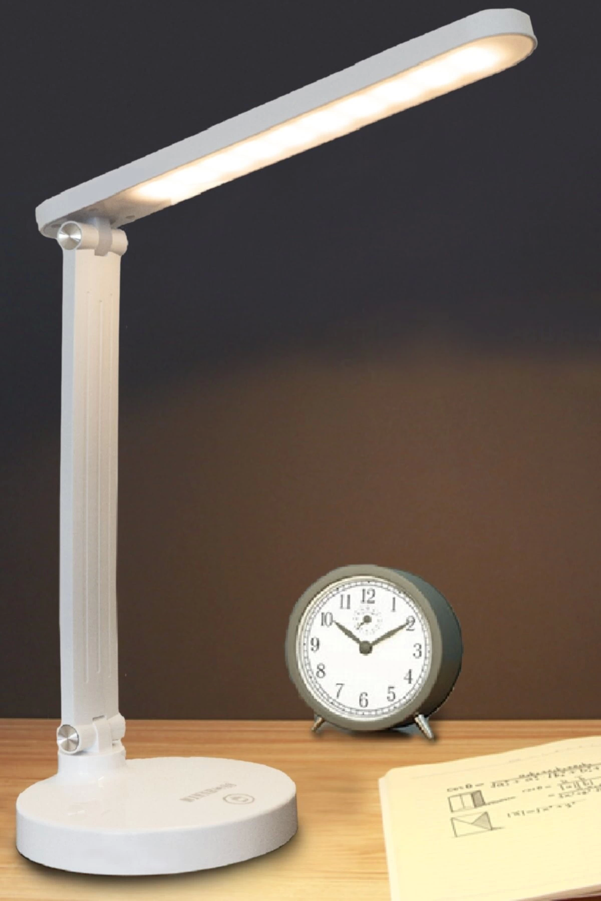 Ps-1912 Şarjlı 40 Led Çalışma Okuma Işığı Kademeli Masa Lambası A