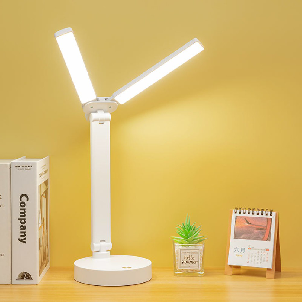 PS-1960 Şarjlı Dokunmatik 3 Renk 40 Led Çalışma Okuma Işığı Çocuk