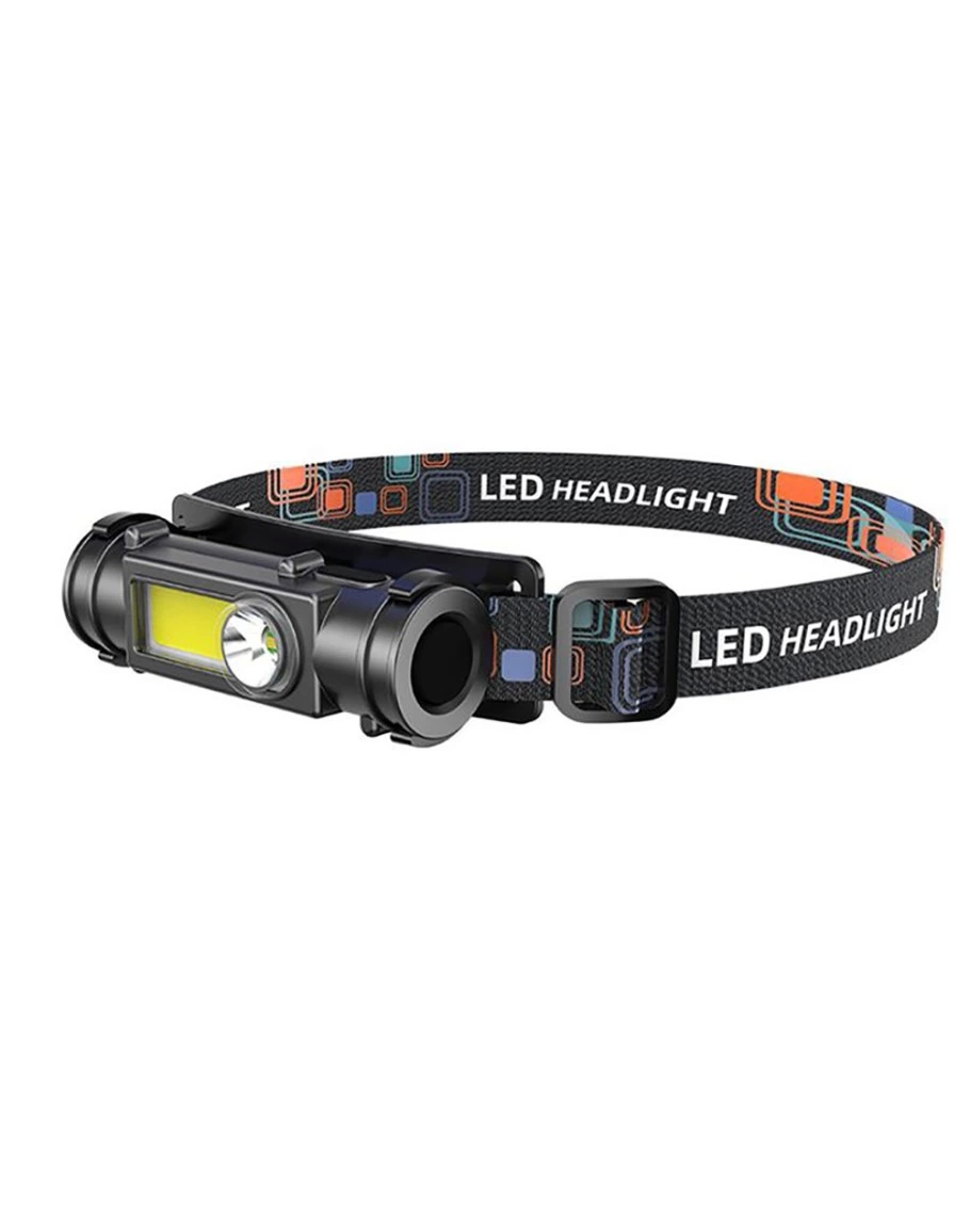 Ps-211 Şarjlı Mıknatıslı Lityum Lion Pilli Cob Led Kafa Lambası Ç