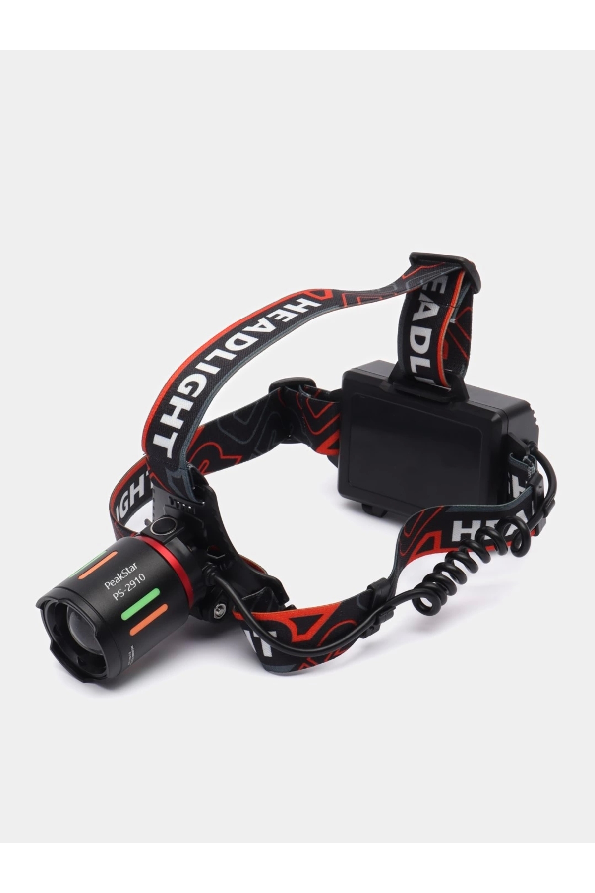 Butik Ps-2910 Şarjlı Profesyonel Zoomlu Kamp Avcı Balıkçı Kafa Lambası