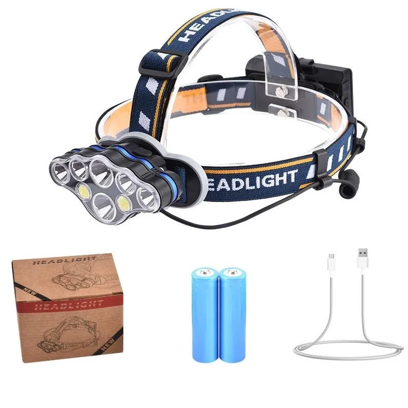 Ps-888 Güçlü Usb Şarj Edilebilir Profesyonel 8 Modlu 6000 Lümen 8 Led Su Geçirmez Kafa Lambası Ps-888 Güçlü Usb Şarj Edilebilir Profesyonel 8 Modlu 6000 Lümen 8 Led Su Geçirmez Kafa Lambası