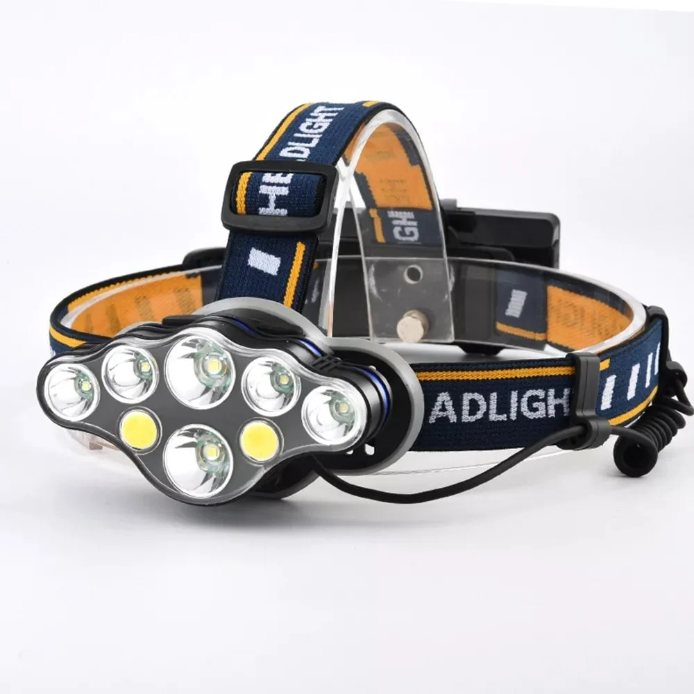 Ps-888 Güçlü Usb Şarj Edilebilir Profesyonel 8 Modlu 6000 Lümen 8 Led Su Geçirmez Kafa Lambası Ps-888 Güçlü Usb Şarj Edilebilir Profesyonel 8 Modlu 6000 Lümen 8 Led Su Geçirmez Kafa Lambası