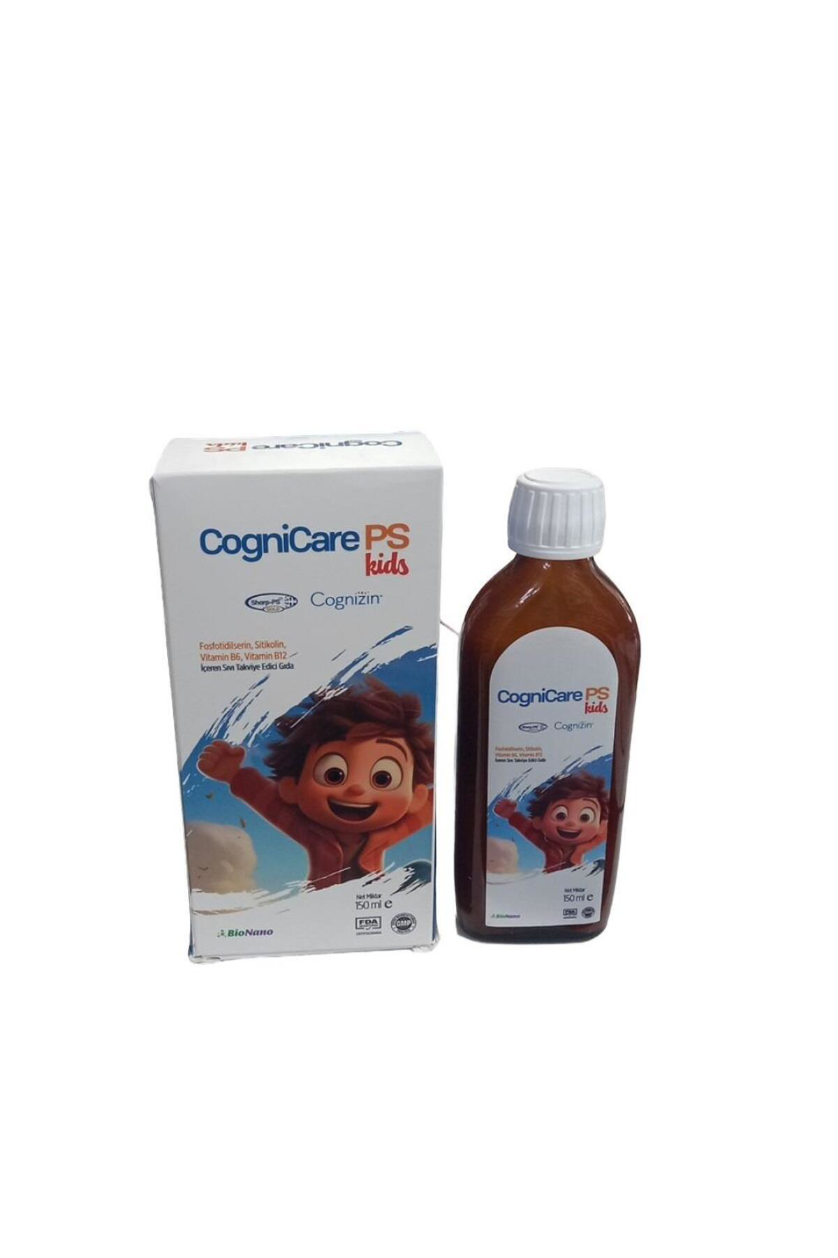 PS KIDS Fosfotidilserin, Sitikolin , Vitamin B6 ve B12 Şurup 150m