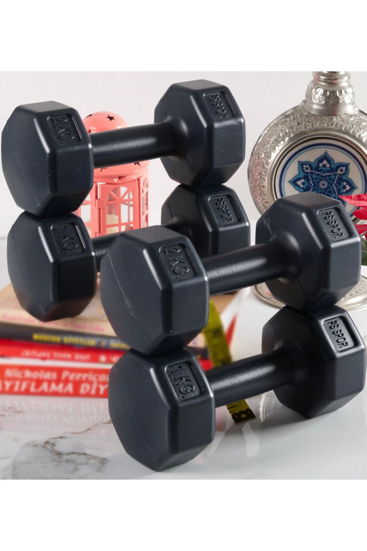 PS SPOR 2 Set Dambıl (2 Adet 1 KG - 2 Adet 3KG )