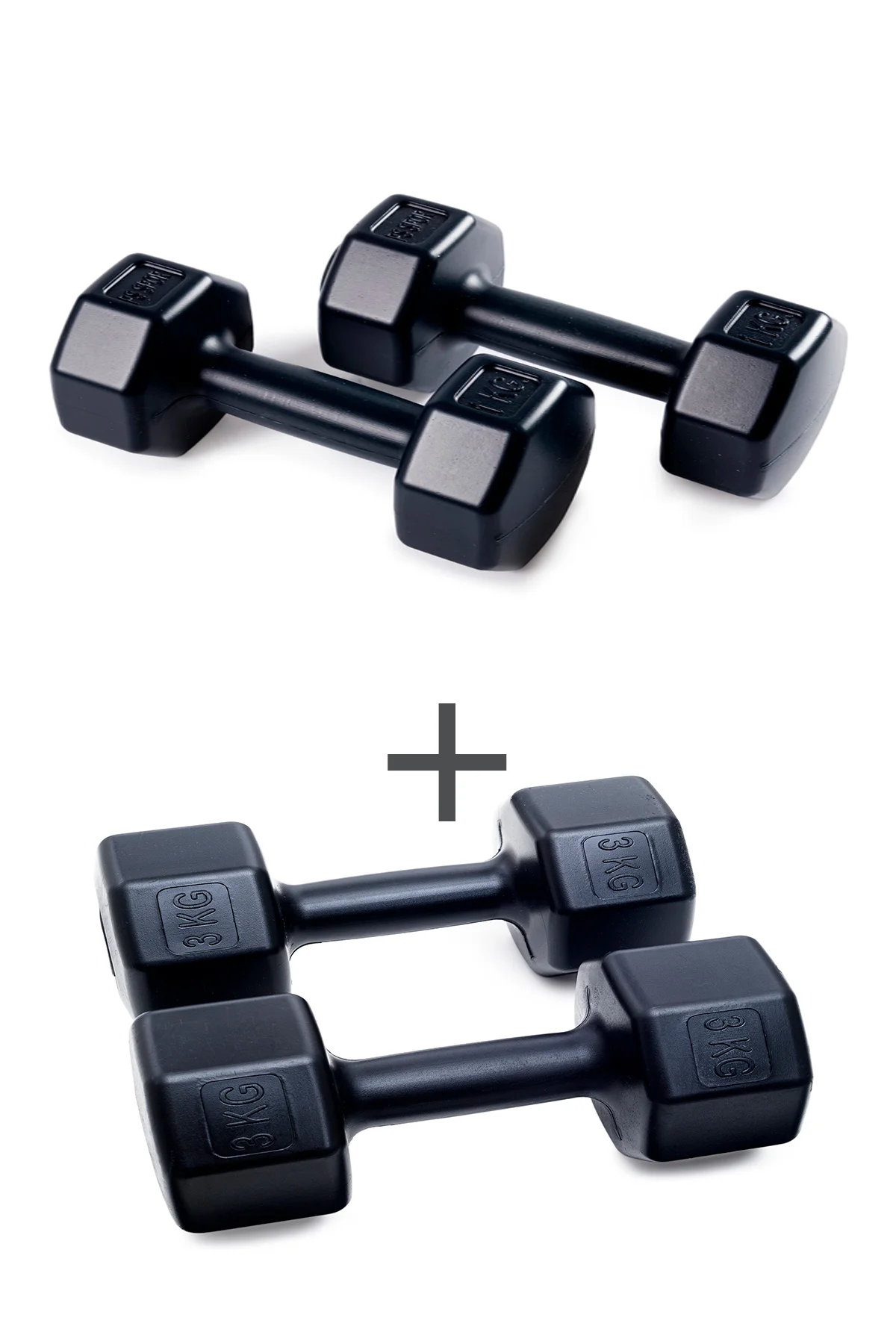 PS SPOR 2 Set Dambıl (2 Adet 1 KG - 2 Adet 3KG )