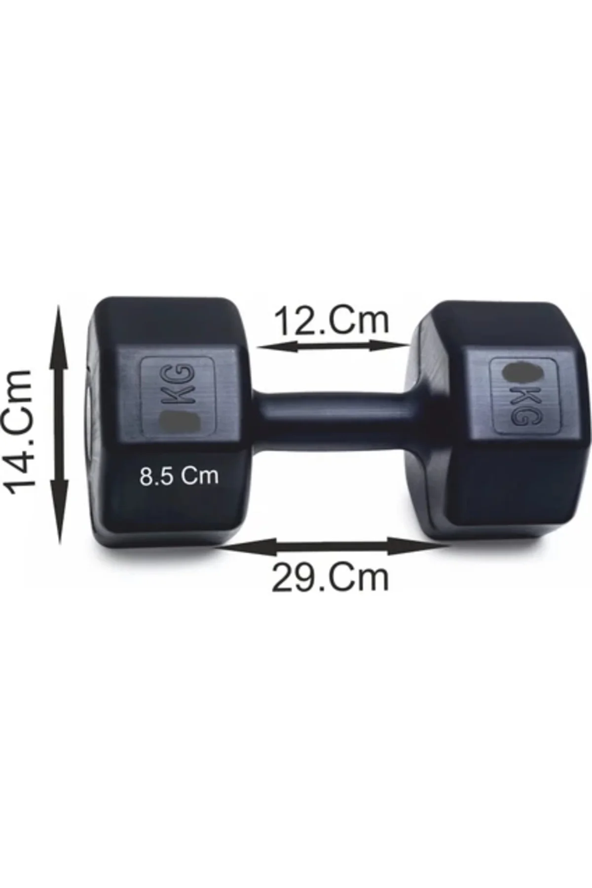 Ps Spor 3 Çift Dambıl Set 6 kg x 2 Ad / 8 kg x 2AD/ 10 kg x 2 Ad