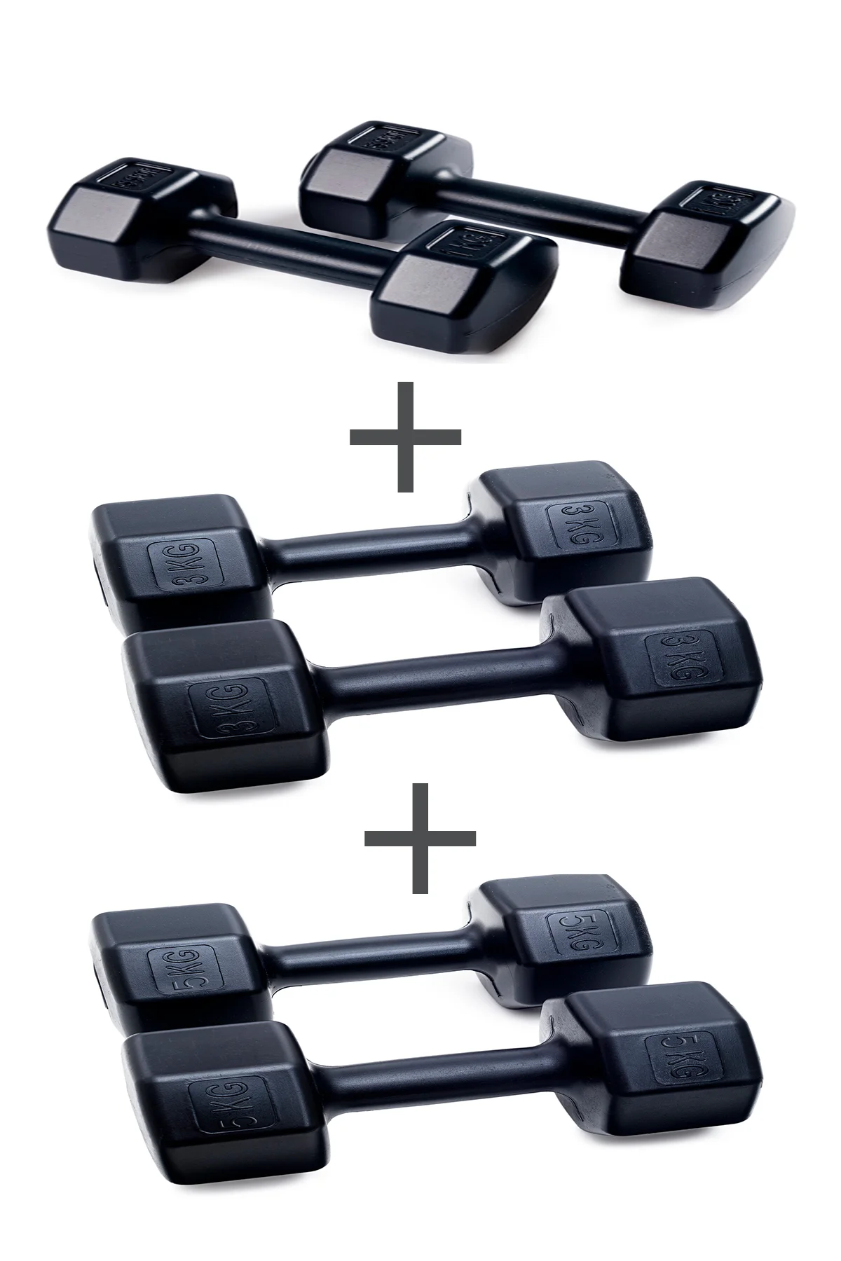PS SPOR 3 SET DAMBIL ( 1 KG X 2 AD 3 KG X 2 AD 5 KG X 2 AD )