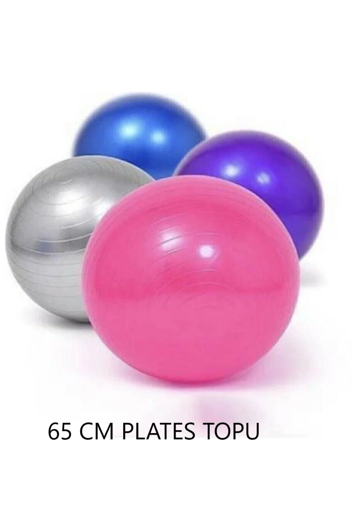 Ps Spor Pilates Topu 65 Cm Pompa Plates Topu