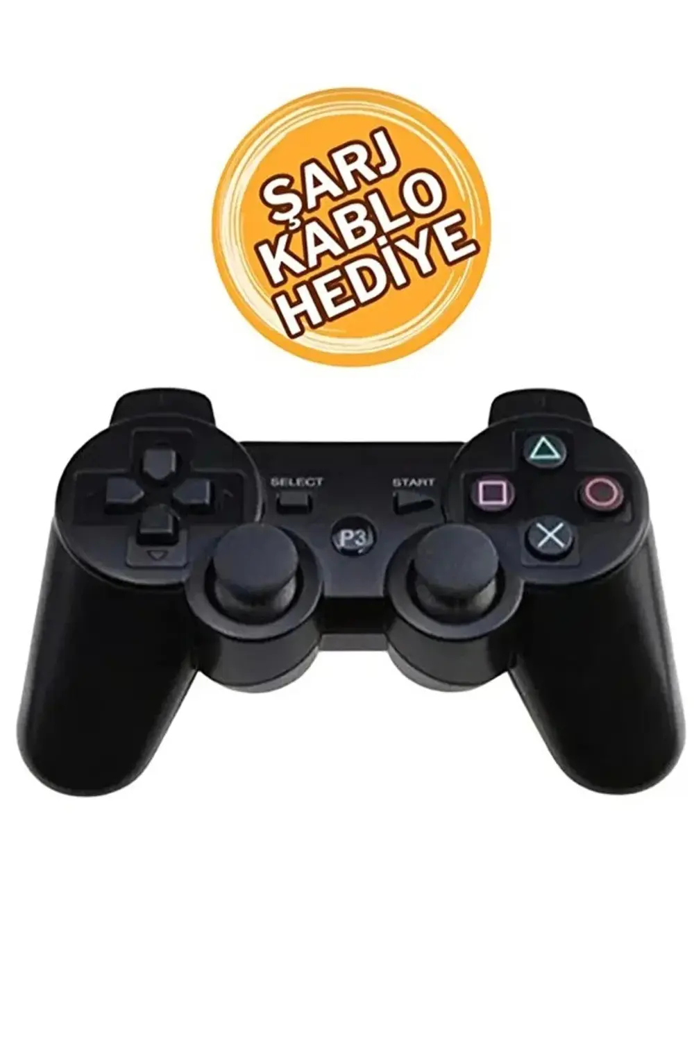 Ps3 Kablosuz Analog Oyun Kolu Oyuncu Konsolu Dualshock Wireless J