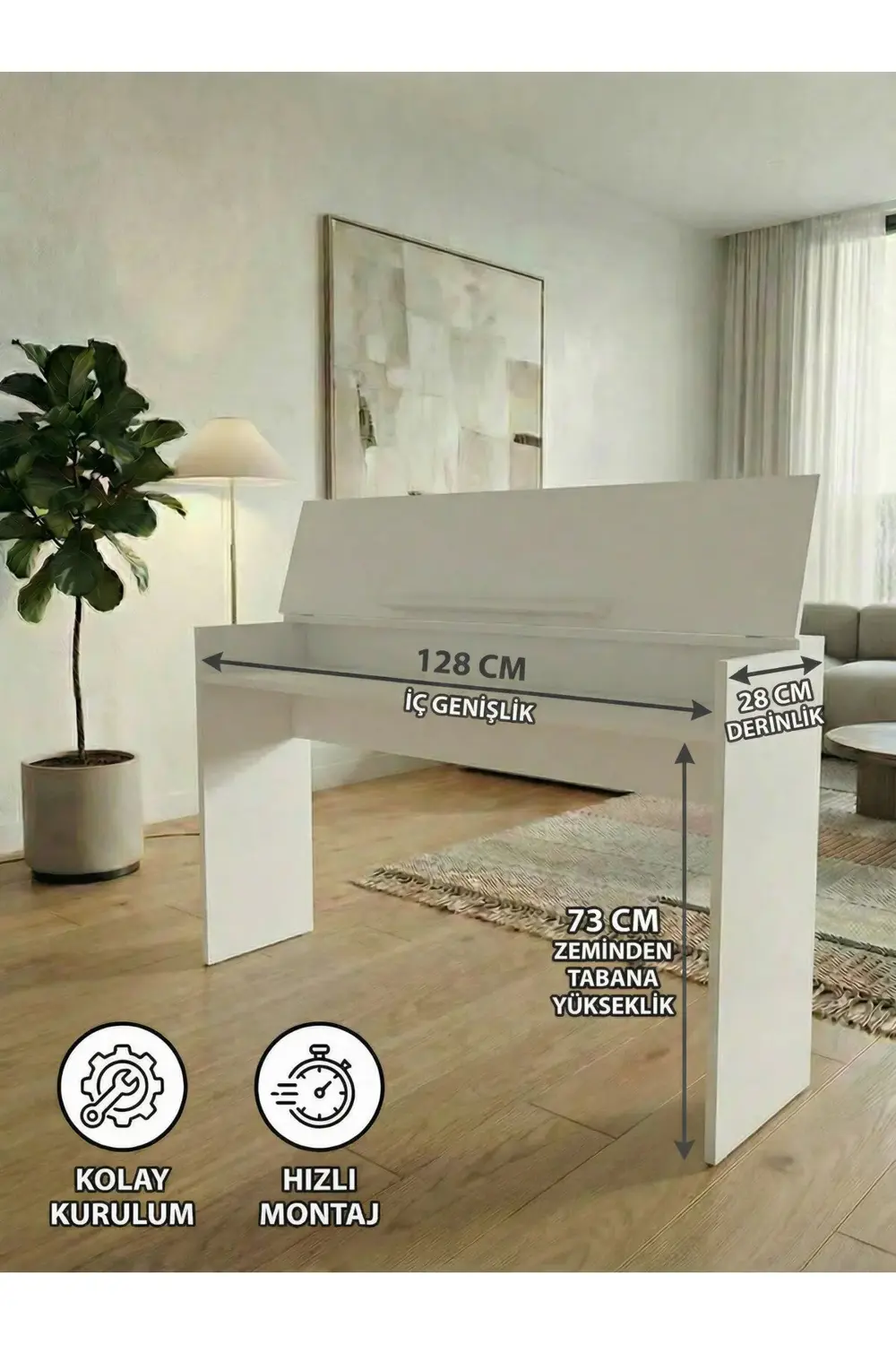 PS30 PLX-80WH JDP-8830 Beyaz Kapaklı Tuş Hassasiyetli Piyano Katl