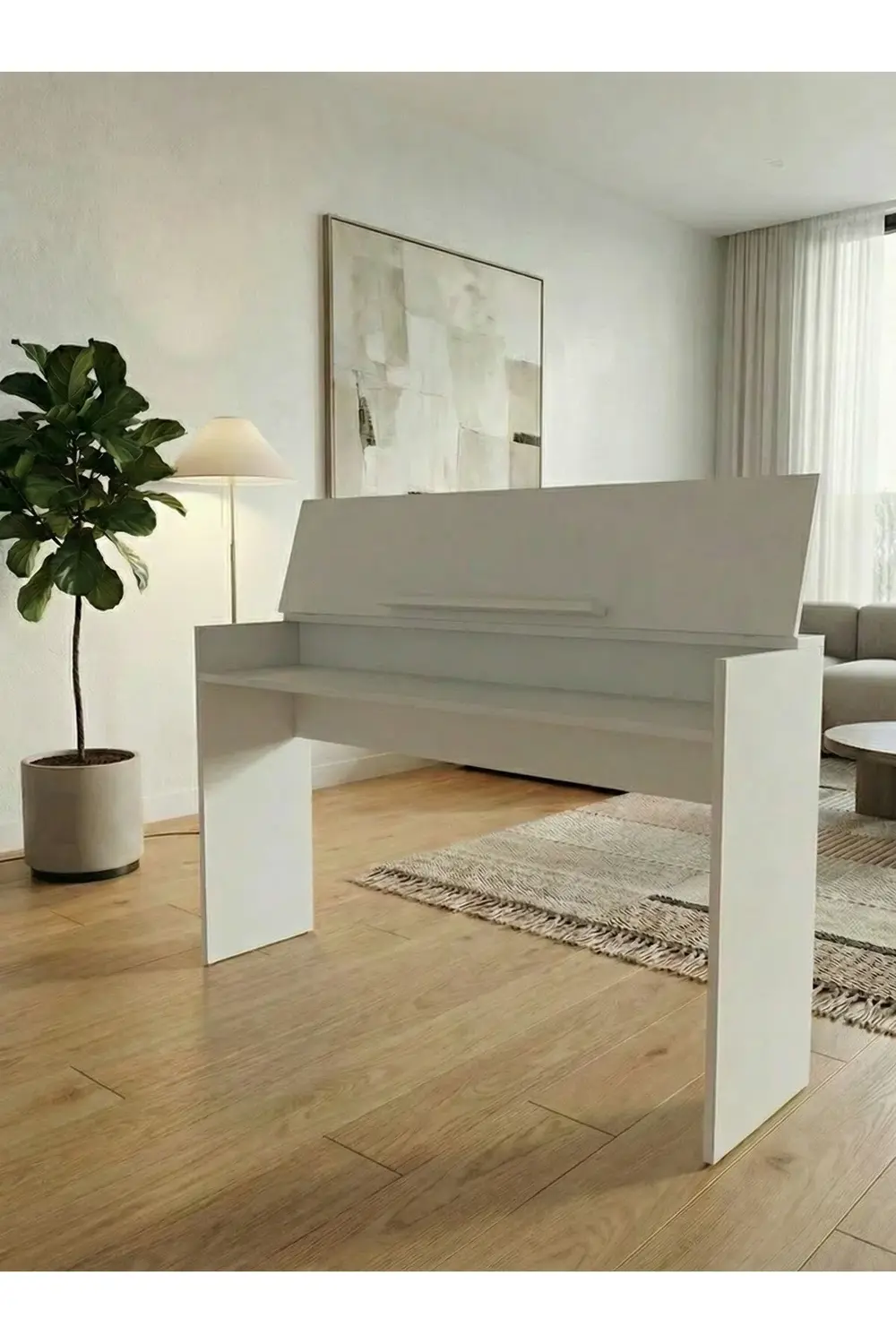 PS30 PLX-80WH JDP-8830 Beyaz Kapaklı Tuş Hassasiyetli Piyano Katl