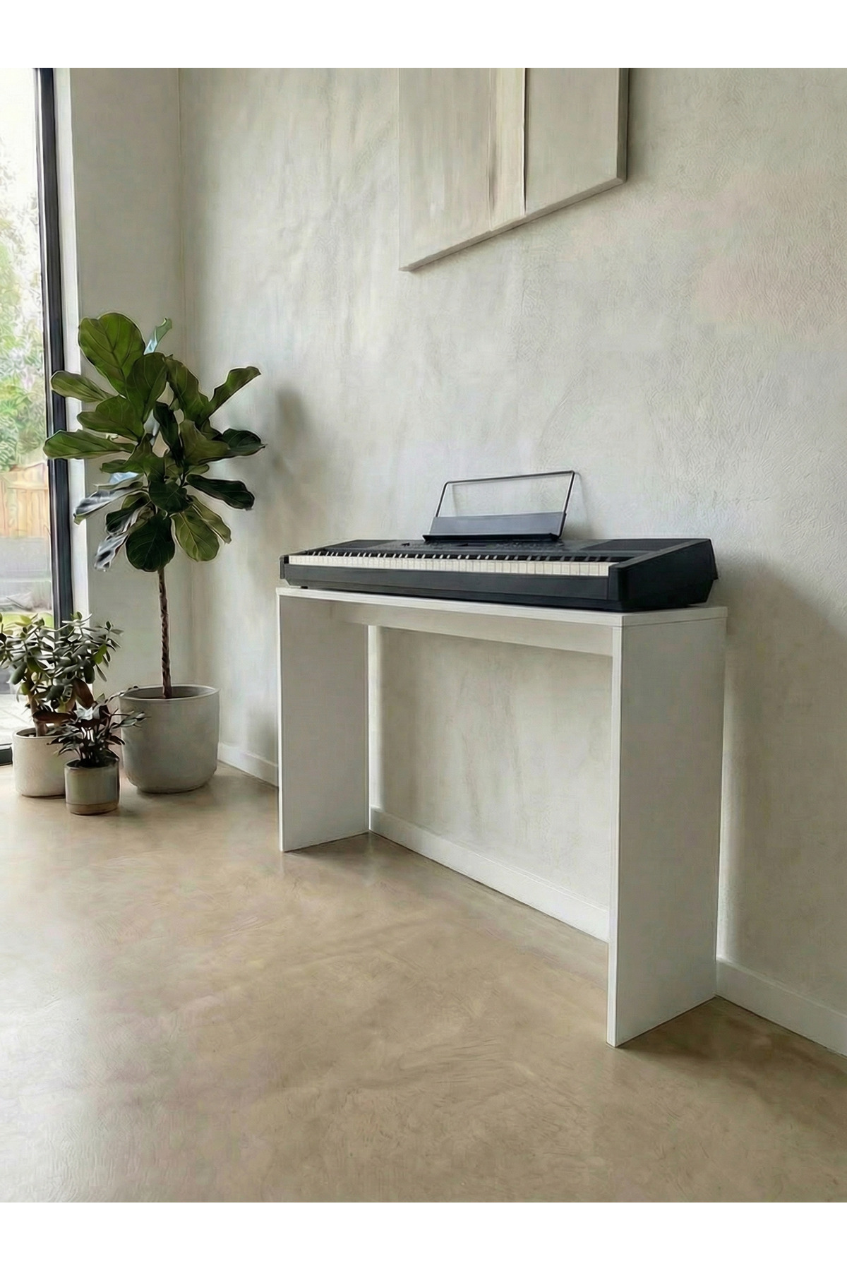 PS35 PLX-80WH JDP-8830 Beyaz Tuş Hassasiyetli Piyano Katlanabilir