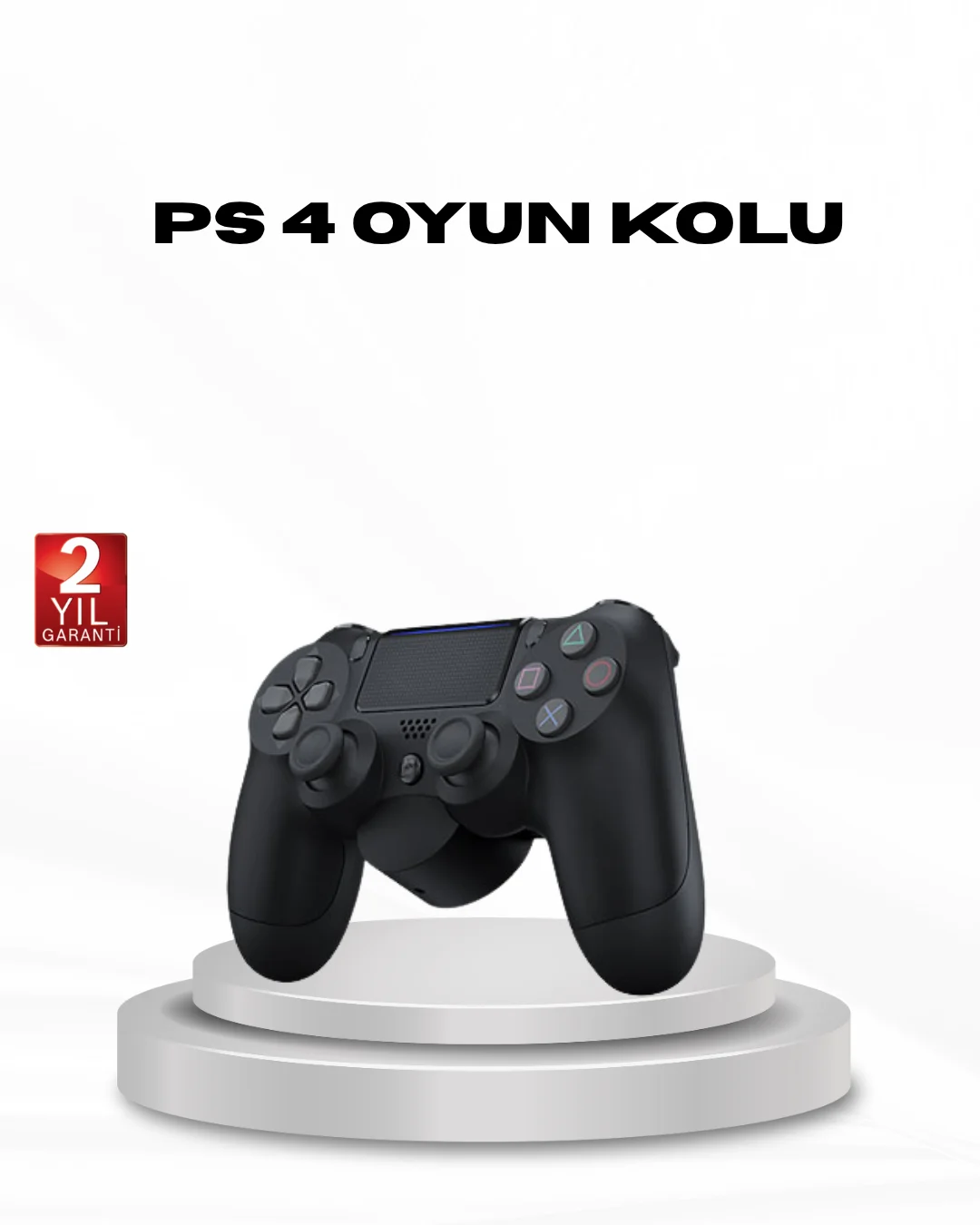 PS4 Kablosuz Oyun Kolu V2 – Bluetooth Bağlantılı, Titreşimli, PC 