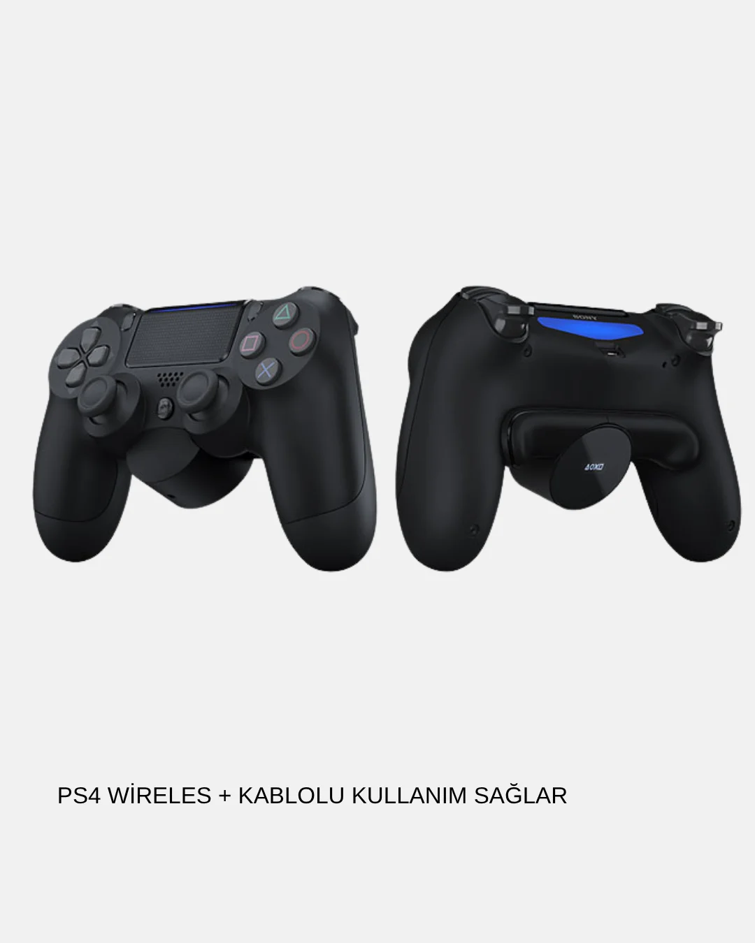 PS4 Kablosuz Oyun Kolu V2 – Bluetooth Bağlantılı, Titreşimli, PC 