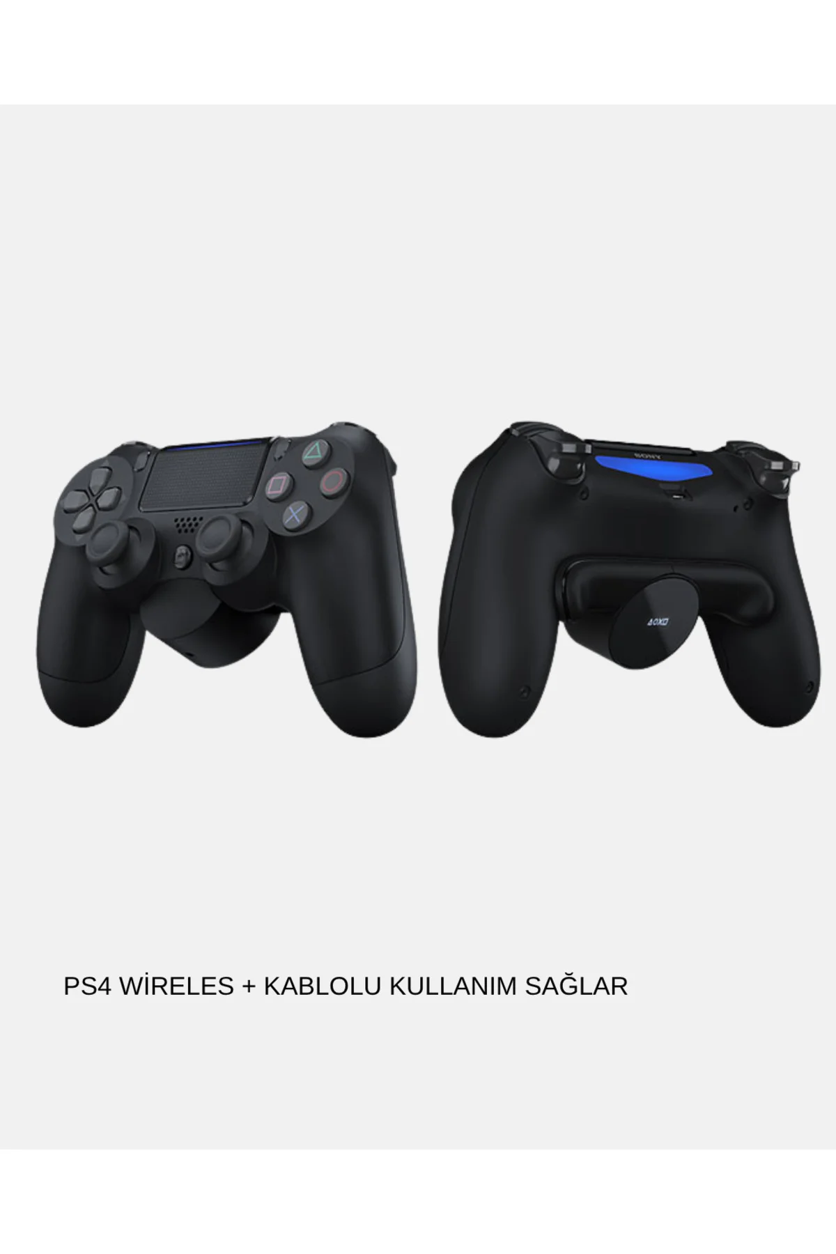 PS4 Kablosuz Oyun Kolu V2 – Bluetooth Bağlantılı, Titreşimli, PC 