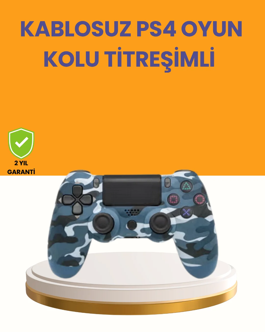 PS4 Kablosuz Oyun Kolu Gecikmesiz Bağlantılı Ergonomik Tasarımlı Fiyatı, Yorumları ve Özellikleri