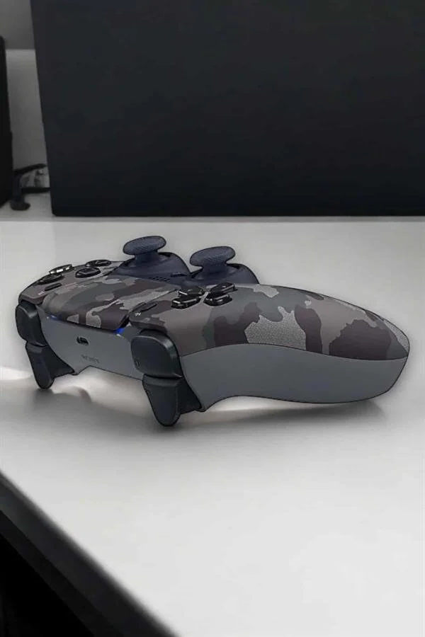 PS4 Kablosuz Oyun Kolu Kamuflaj Desenli Joystick - Ergonomik Tasarım