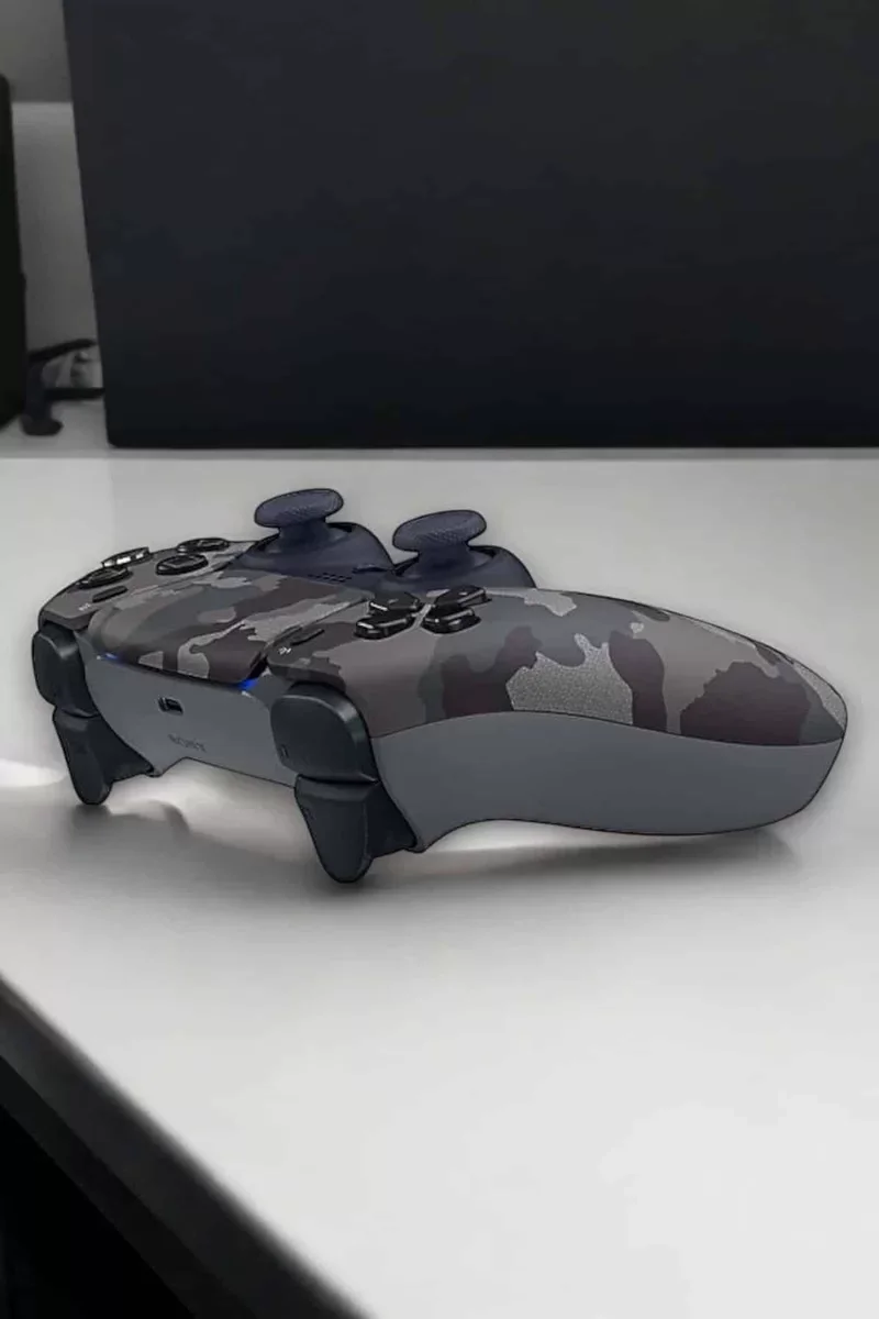 PS4 Kamuflajlı Kablosuz Oyun Kolu ve Joystick