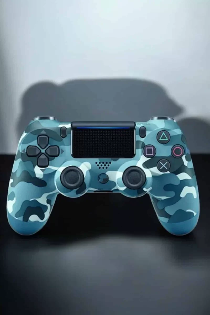 PS4 Kamuflajlı Kablosuz Oyun Kolu ve Joystick