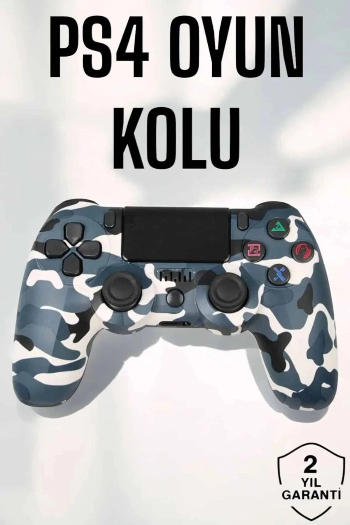 Ps4 Oyun Kolu Kamuflaj Desenli Joystick