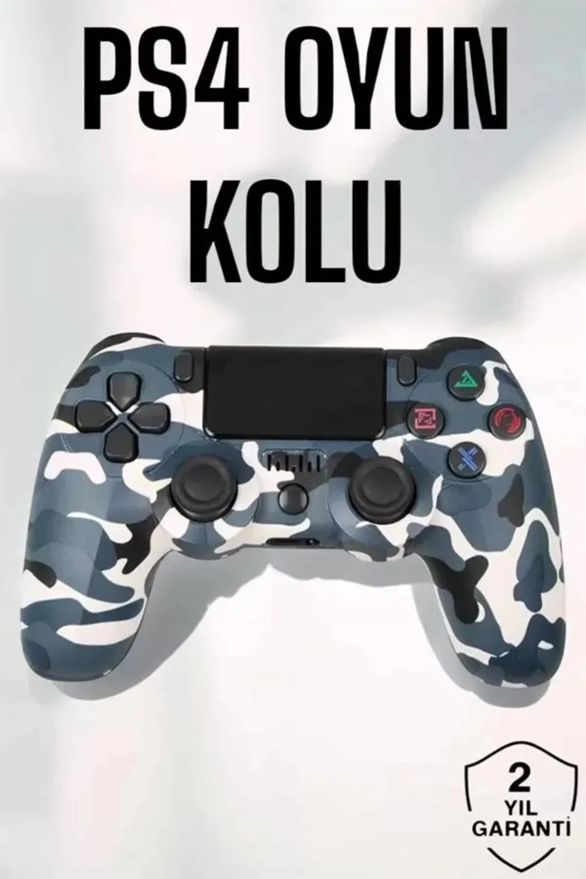 Ps4 Oyun Kolu Kamuflaj Desenli Joystick