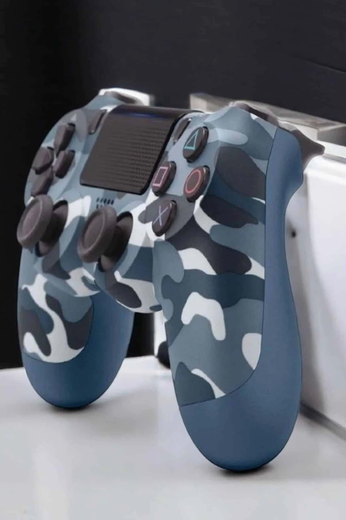 PS4 Oyun Kolu Kamuflaj Desenli Joystick -