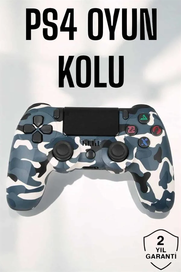 PS4 Oyun Kolu Kamuflaj Desenli Joystick PS4 Oyun Kolu Kamuflaj Desenli Joystick