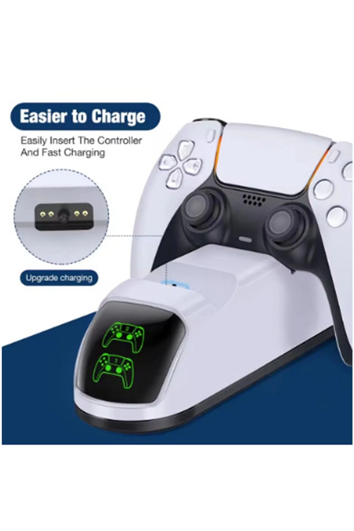 Ps5 Uyumlu Dualsense Şarj Istasyonu Playstation 5 Uyumlu Charging