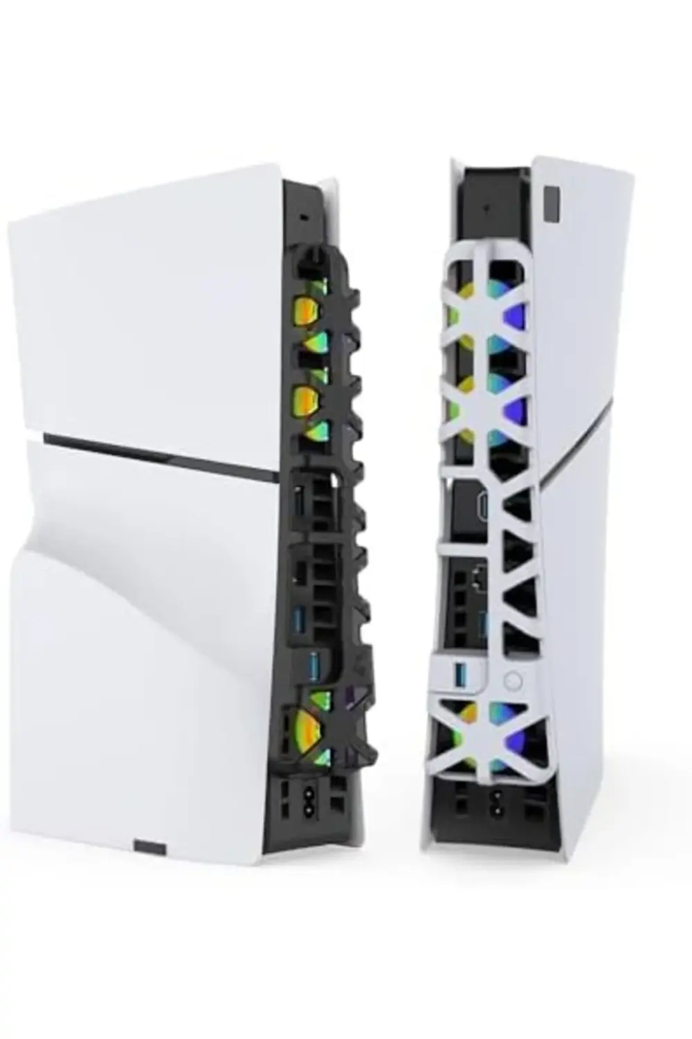 PS5 Slim Uyumlu Soğutucu Led Işıklı Sessiz Fan 4000RPM USB 3.0 Ra PS5 Slim Uyumlu Soğutucu Led Işıklı Sessiz Fan 4000RPM USB 3.0 Ra