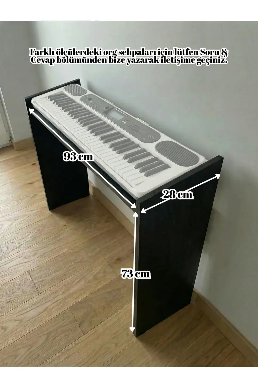 PS60 CT-S300 PSR-F52 Tuş Hassasiyetli Org Ahşap Org Sehpası Org S