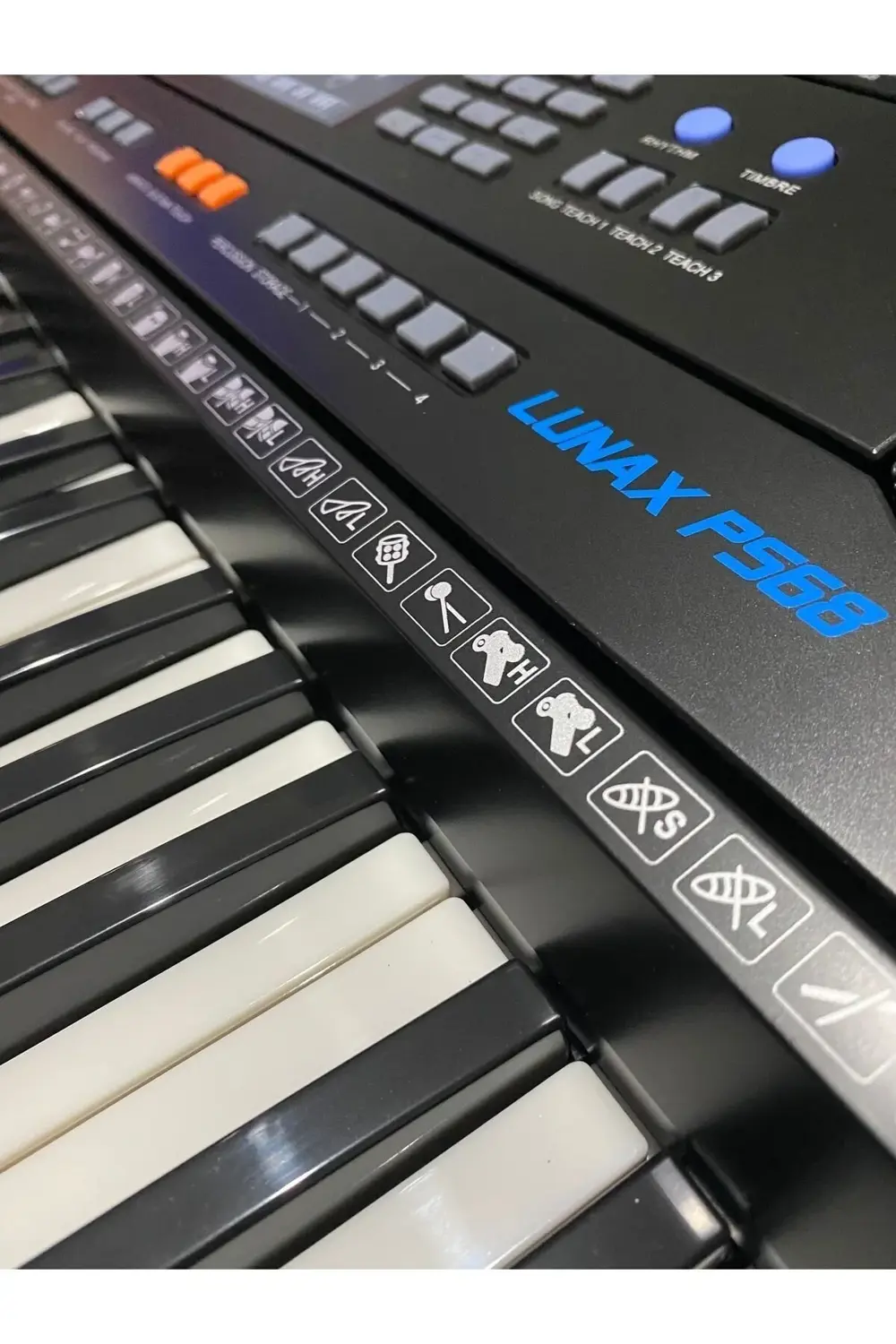 Ps68 Pille Çalışabilen Tuş Hassasiyetli Org (adaptör Dahil)