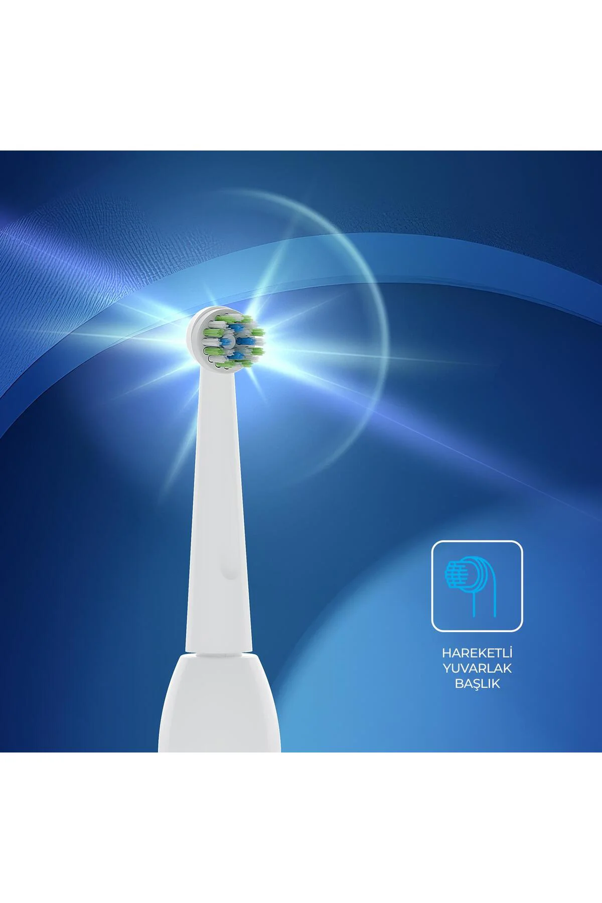 PSC73 Elektrikli Diş Fırçası - 3 Modlu ,Hassas Diş Eti Bakımı ve 