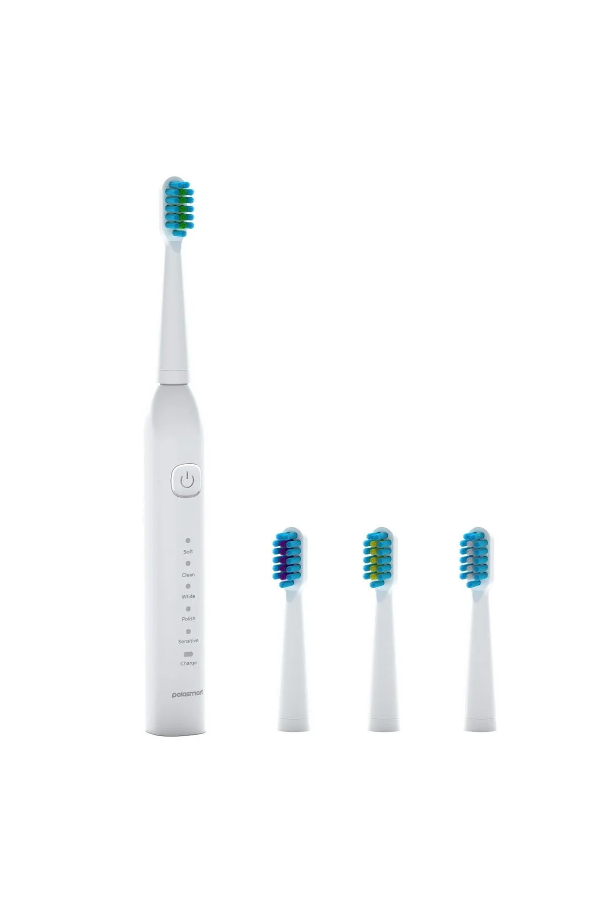 PSC74 Şarjlı Diş Fırçası — 500 mAh, IPX7, 5 Mod, 3+1 Yedek Başlık