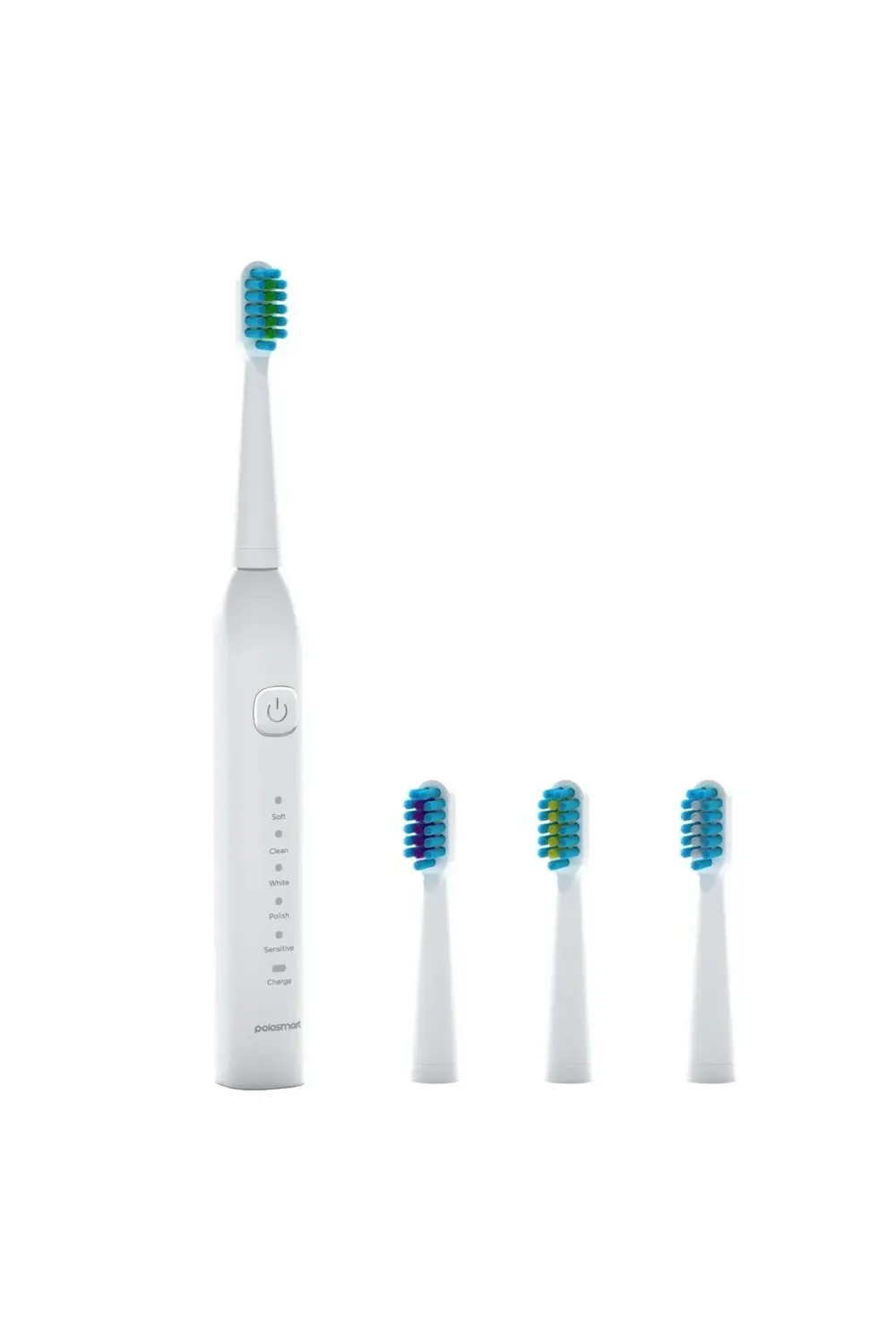 PSC74 Şarjlı Diş Fırçası — 500 mAh, IPX7, 5 Mod, 3+1 Yedek Başlık