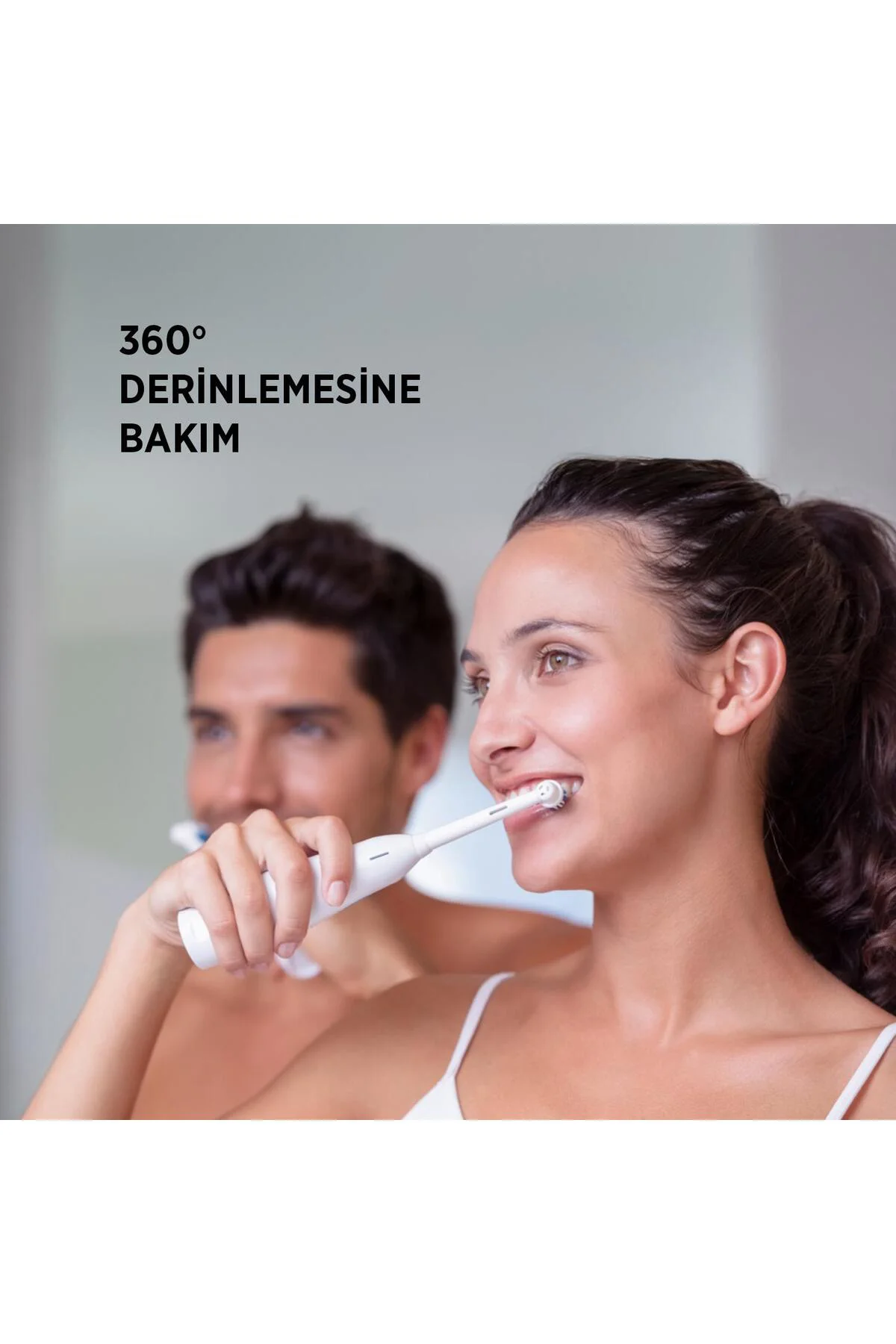 PSC82 Şarjlı 5 Modlu IP67 Suya Dayanıklı Diş Fırçası Navy