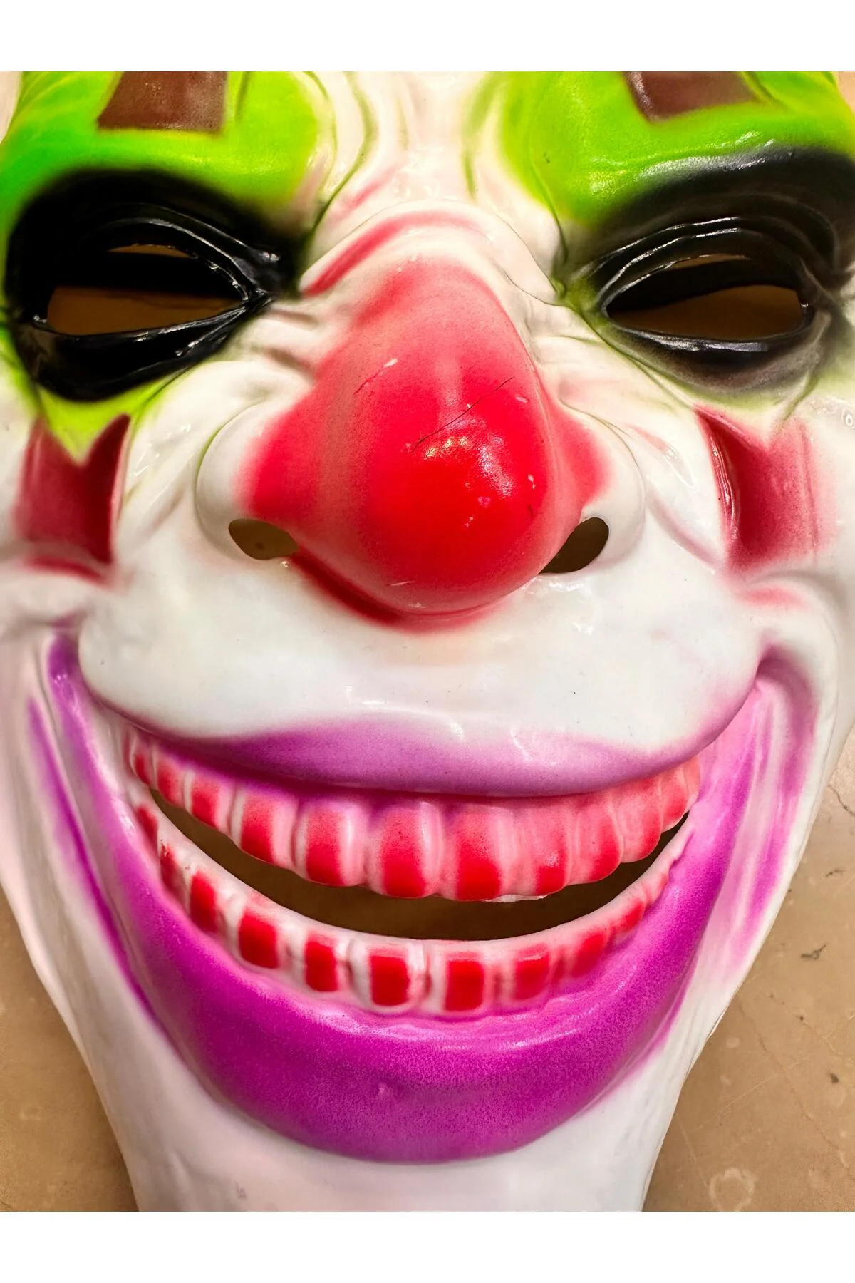 Psikopat Palyaço Temalı Joker Maskesi