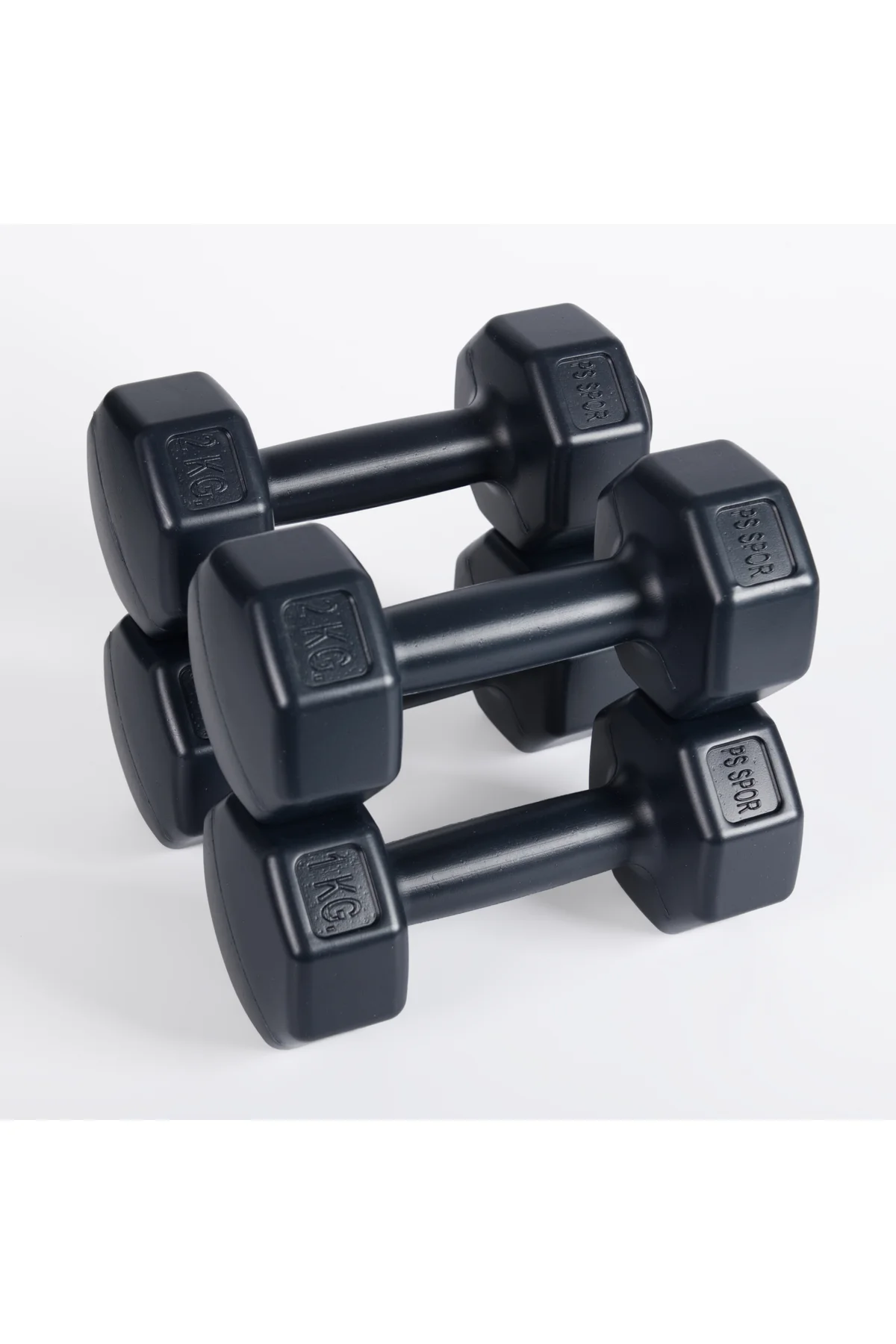 PSSPOR 2 Set Dambıl (2 Adet 1 KG - 2 Adet 2KG )