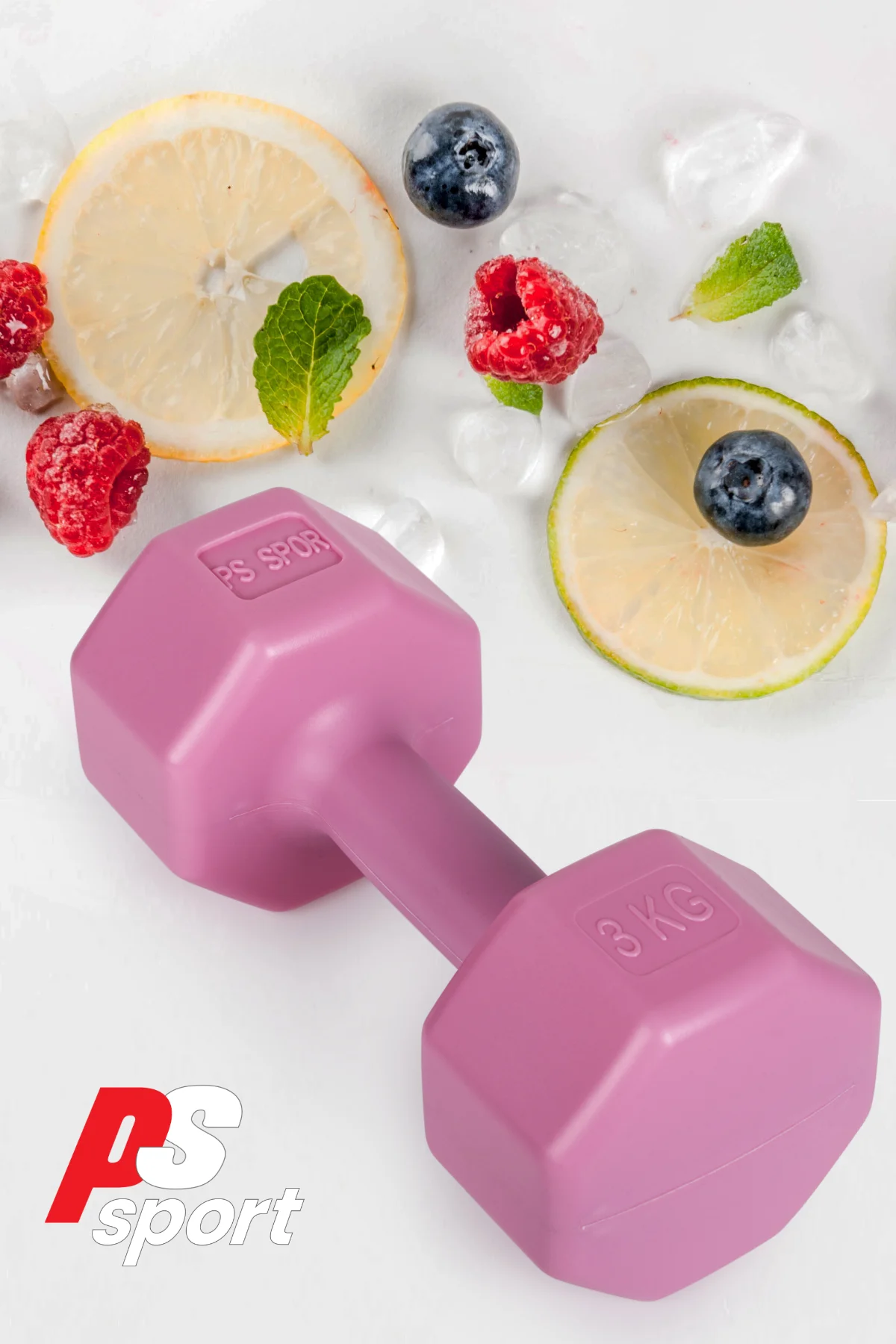 PSSPOR 2 X 3 PEMBE RENK DAMBIL SET + SAYAÇLI VE AYARLANABİLİR EL 